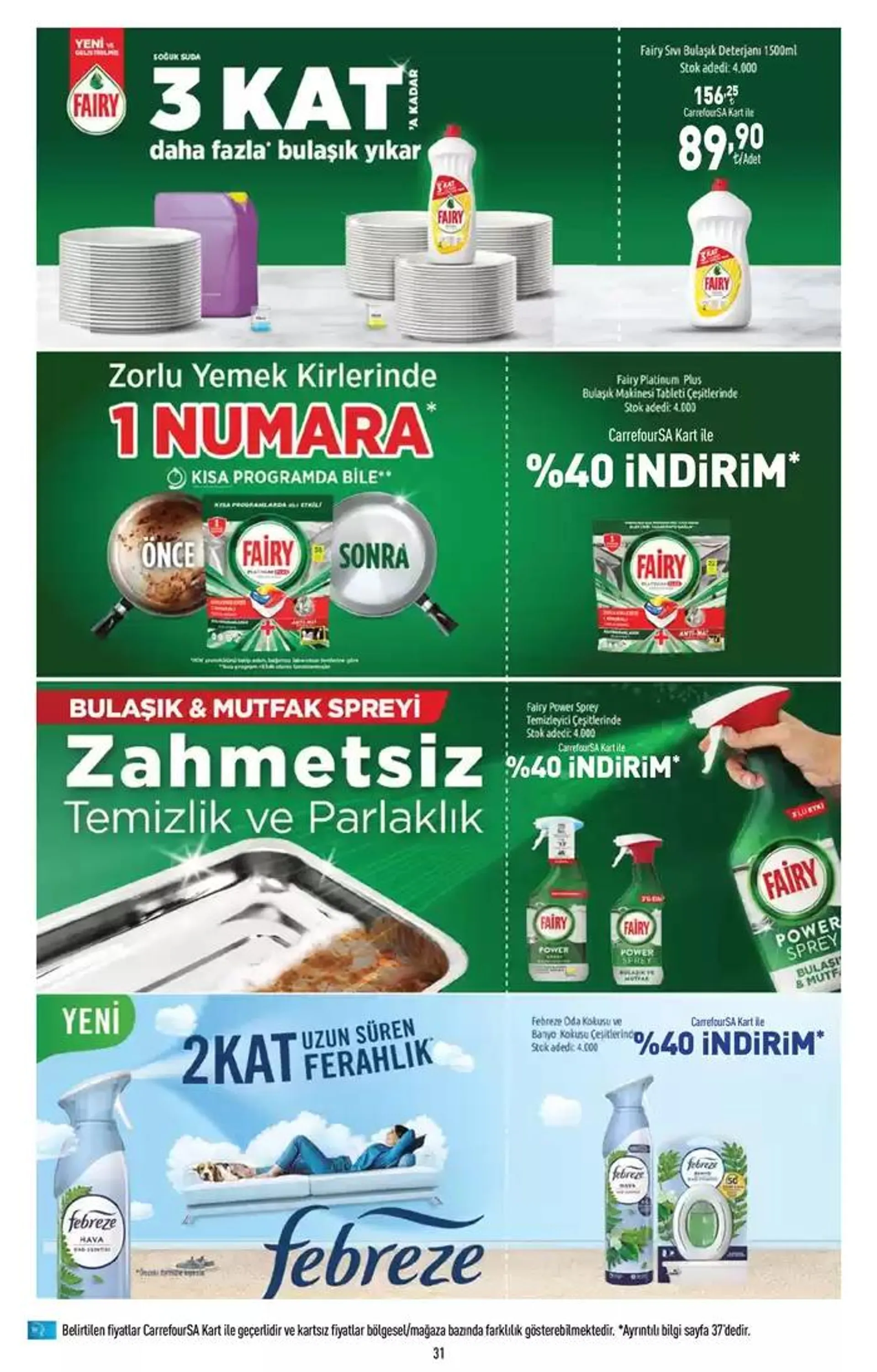 Katalog Özel fırsatlar ve indirimler 1 Ekim - 9 Ekim 2024 - aktüel Sayfa 31