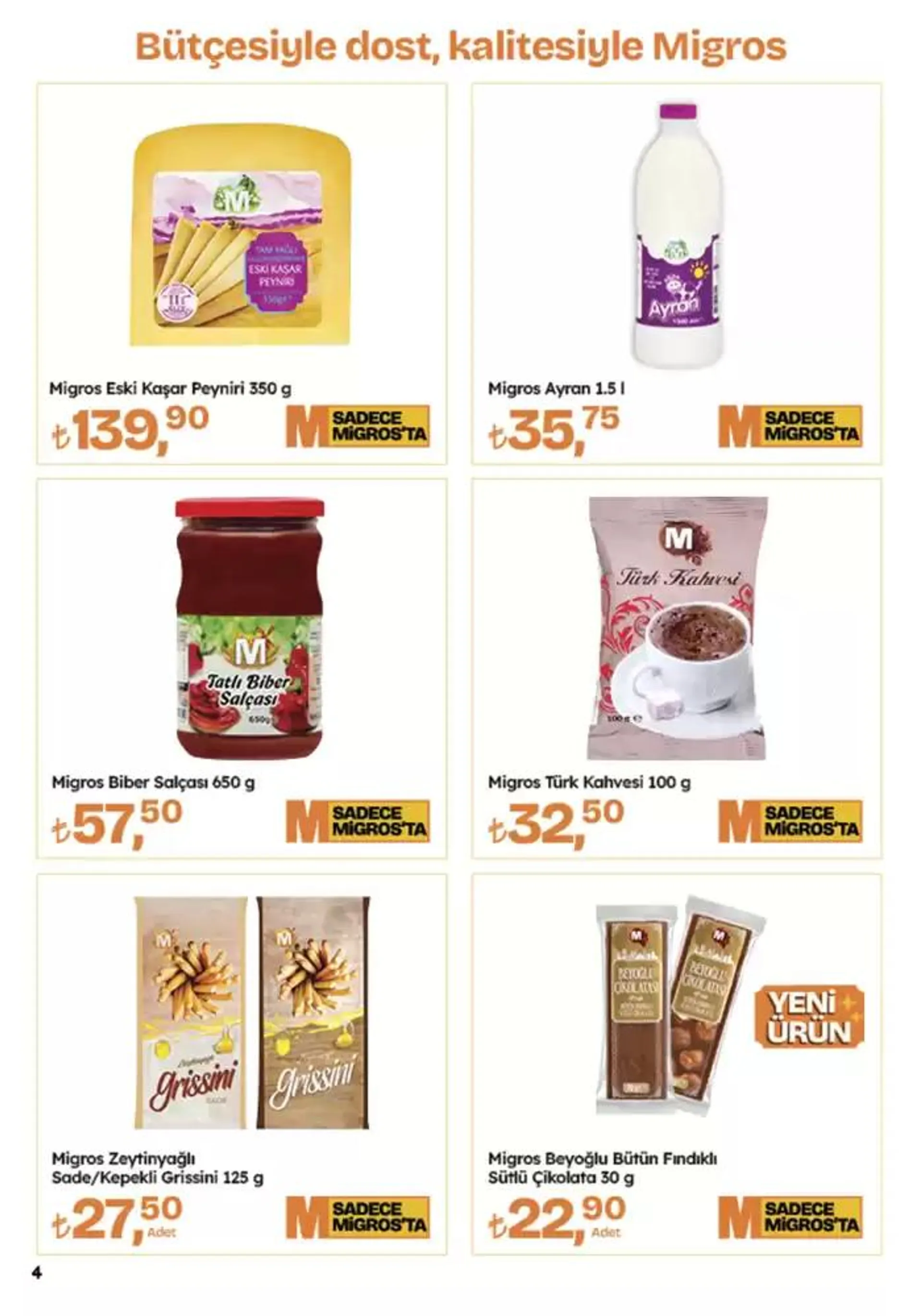 Katalog Migros katalog 24 Ekim - 7 Kasım 2024 - aktüel Sayfa 4