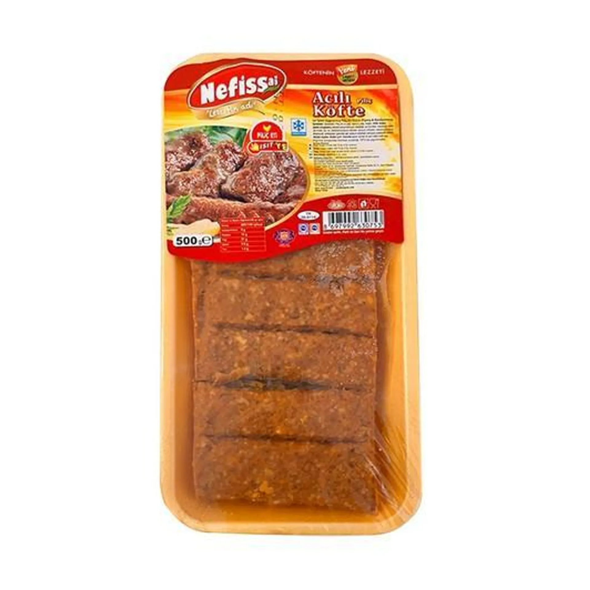 Nefissal Acılı Kebap Köfte 500 gr