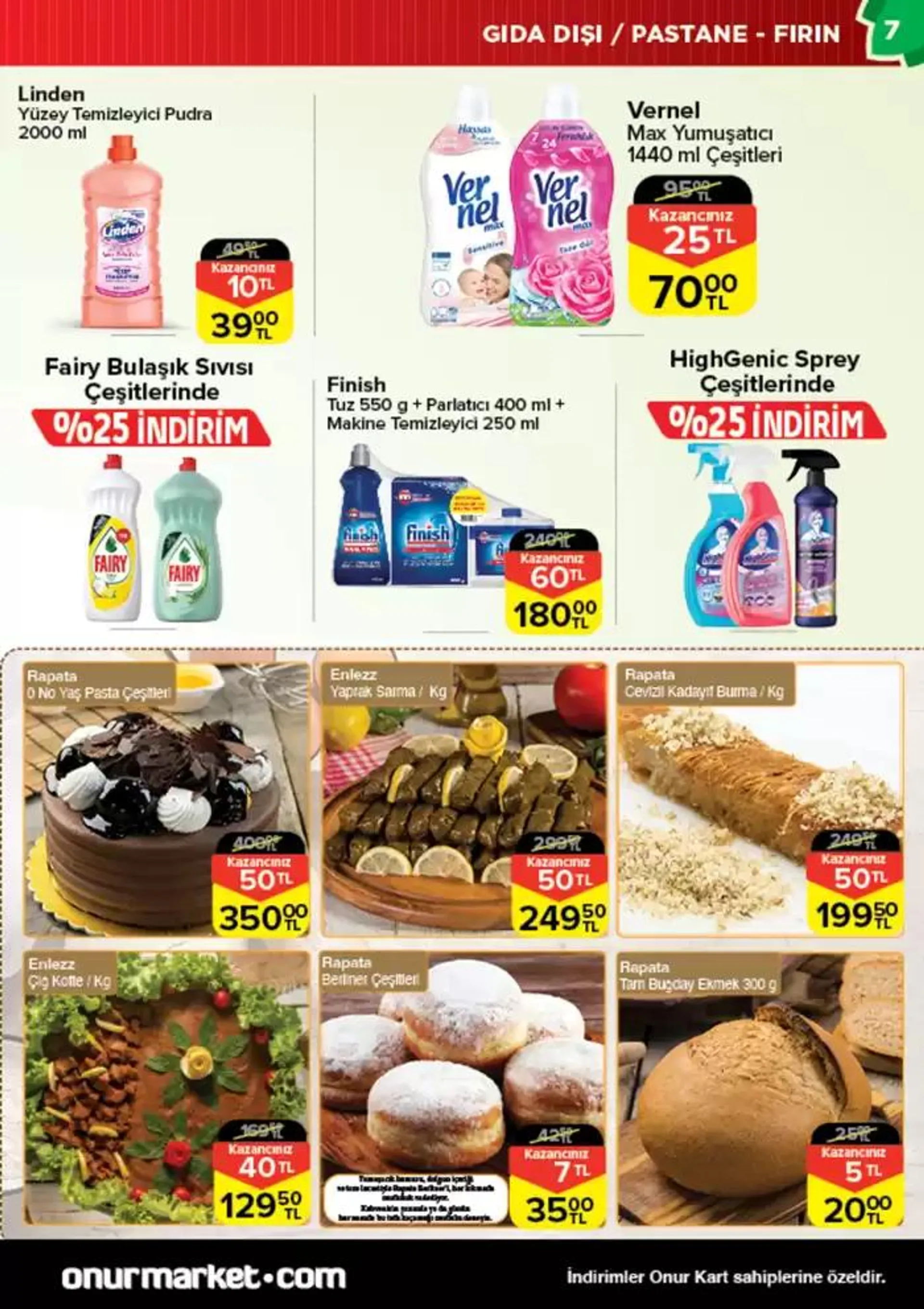 Katalog Onur Market Katalog 26 Eylül - 10 Ekim 2024 - aktüel Sayfa 7