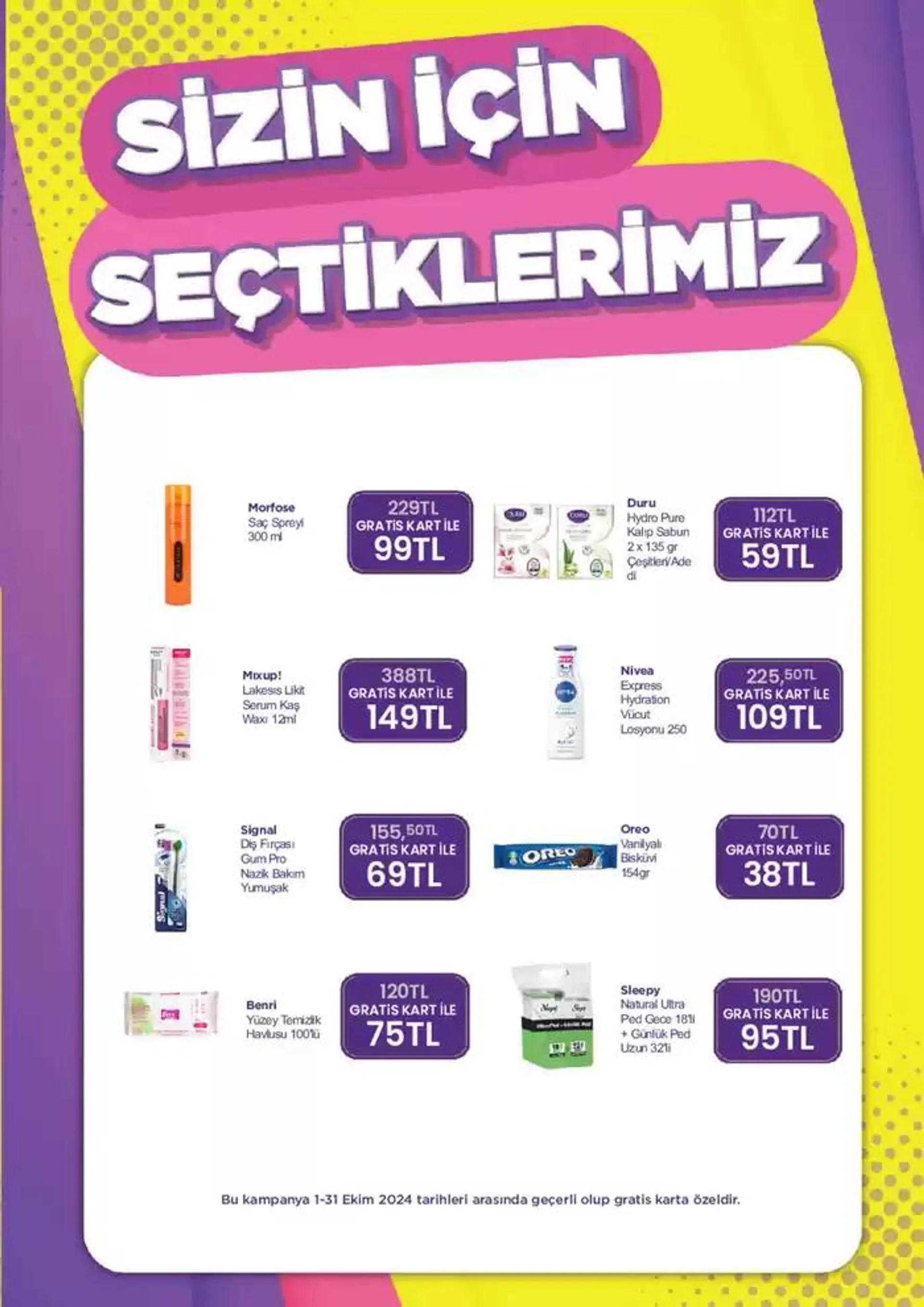 Katalog Ekim 2024 İndirim Kataloğu 1 Ekim - 31 Ekim 2024 - aktüel Sayfa 32