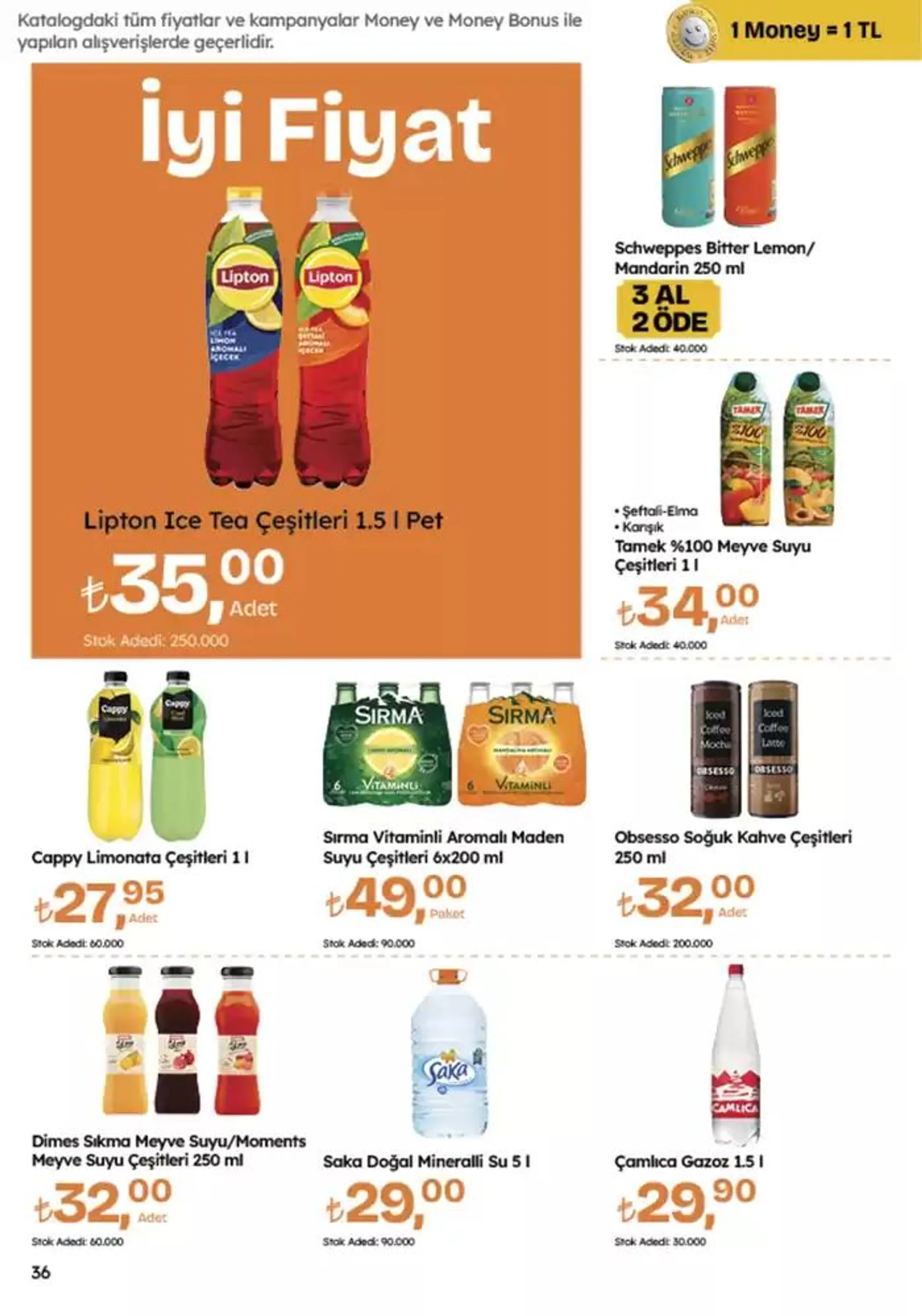 Katalog Migros katalog 10 Ekim - 23 Ekim 2024 - aktüel Sayfa 36