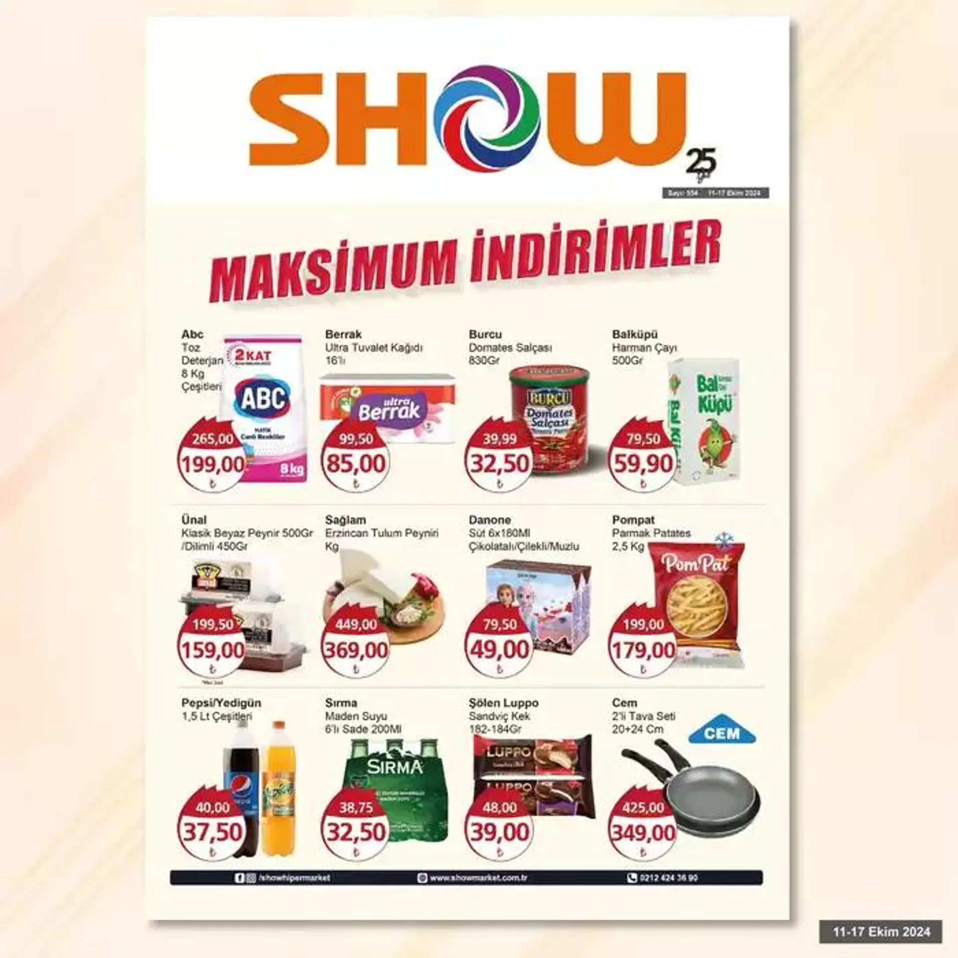 Katalog Show Market katalog 11 Ekim - 25 Ekim 2024 - aktüel Sayfa 3