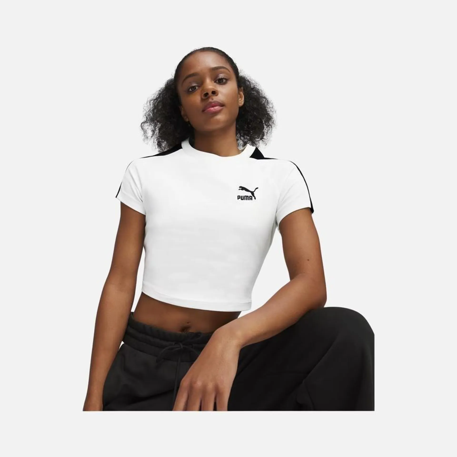 Puma Sportswear Iconic T7 Baby Short-Sleeve Kadın Tişört