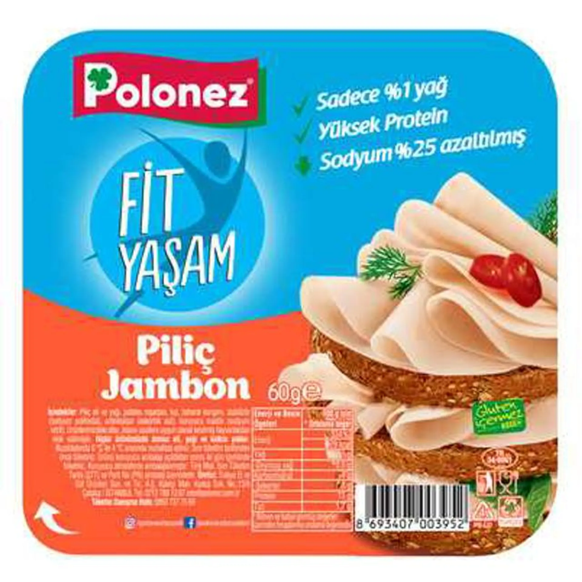 Polonez Pilic Jambon 60 Gr