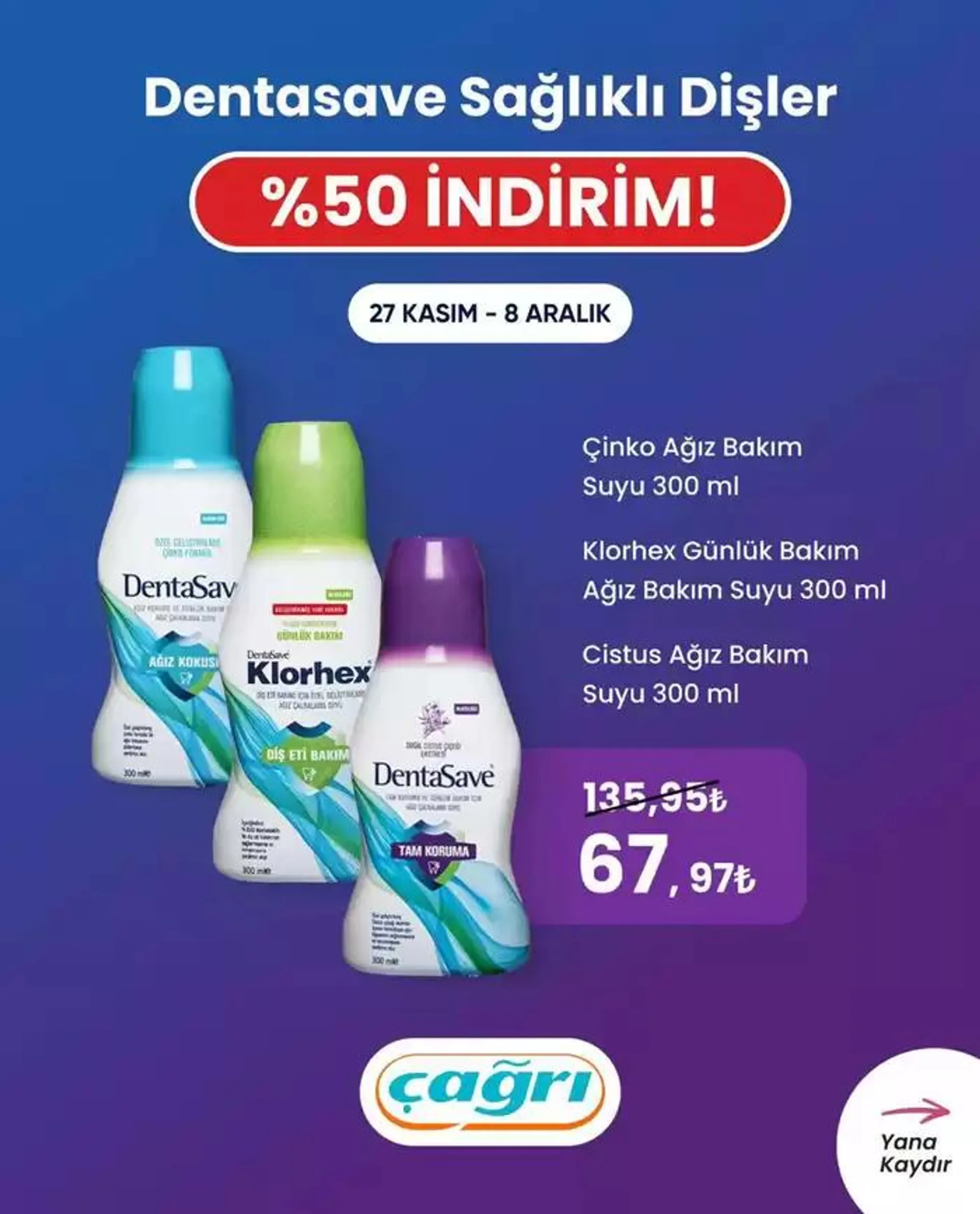 Katalog Çağrı Market katalog 8 Aralık - 22 Aralık 2024 - aktüel Sayfa 3