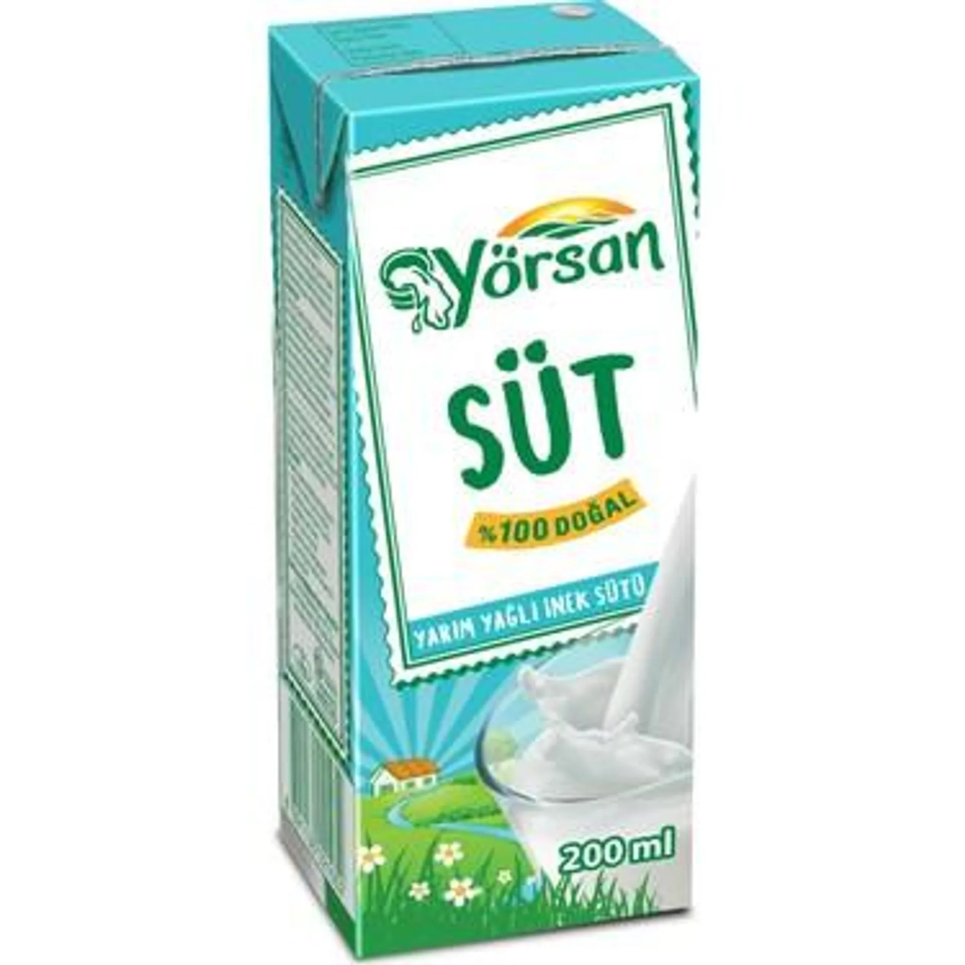 Yörsan Süt 200 Ml Y.Yağlı