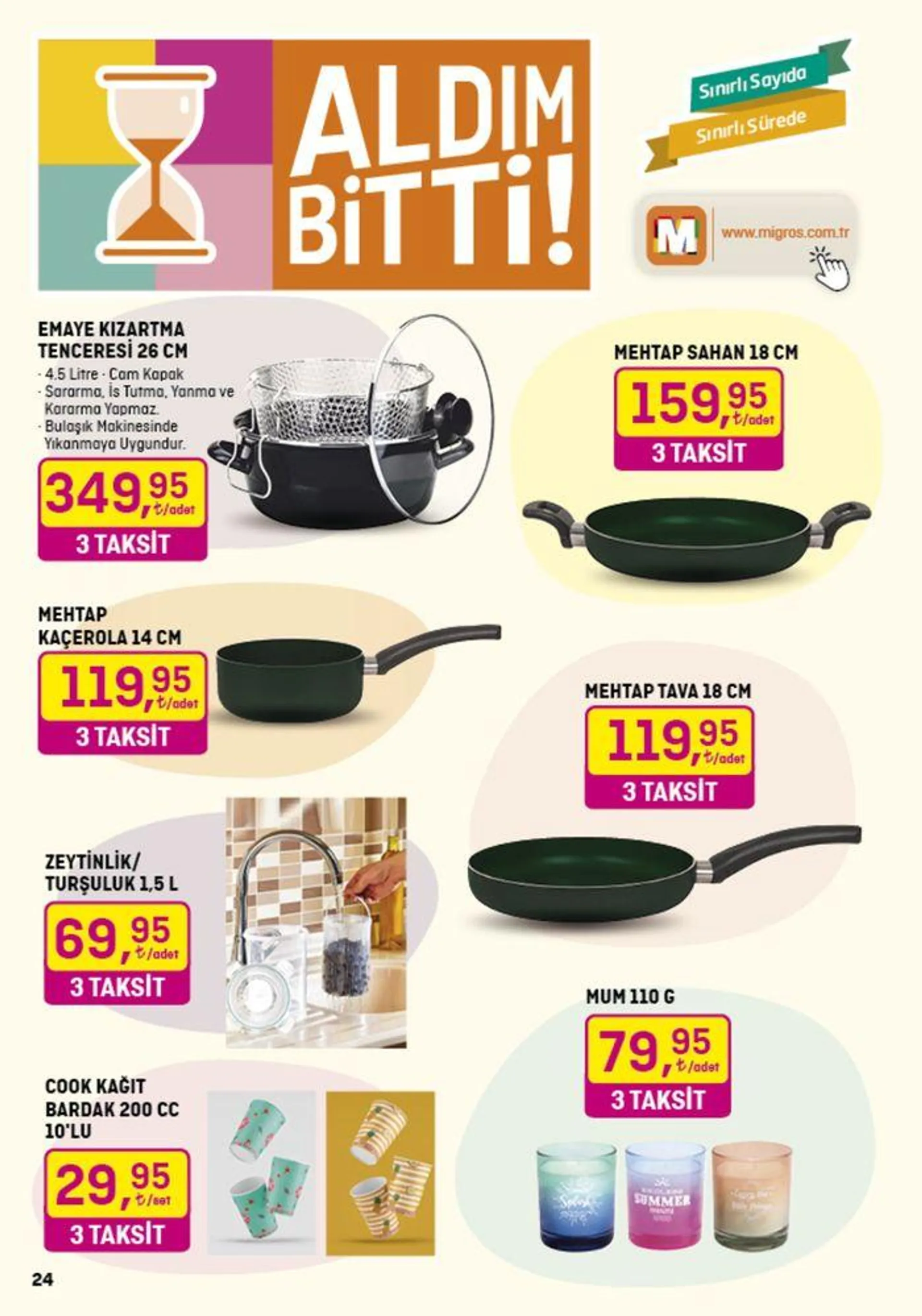 Katalog Migros katalog 5 Temmuz - 19 Temmuz 2024 - aktüel Sayfa 103