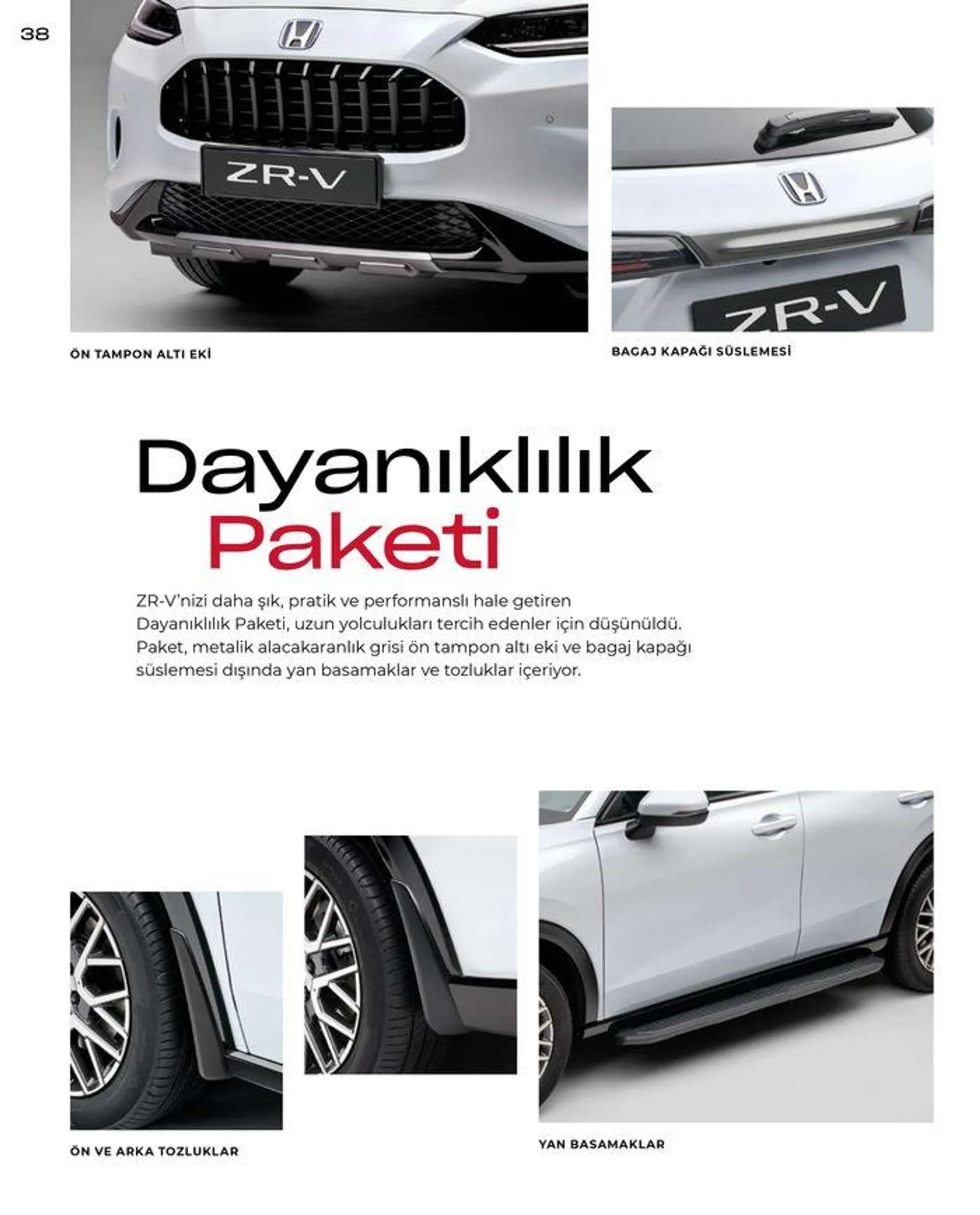 Katalog Honda ZR-V e:HEV 29 Ocak - 29 Ocak 2025 - aktüel Sayfa 38