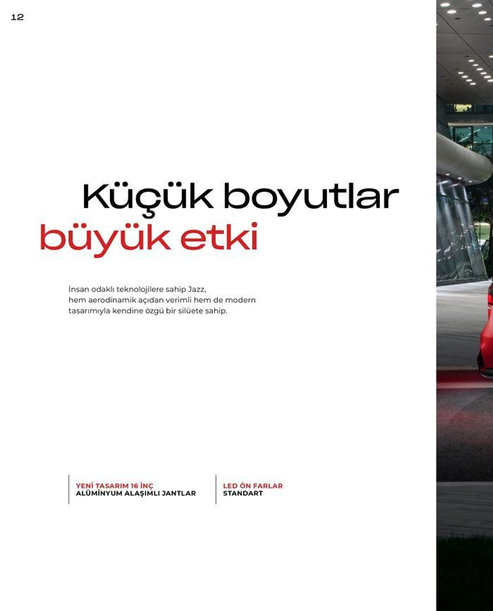 Katalog Honda Jazz e:HEV 5 Ocak - 5 Ocak 2025 - aktüel Sayfa 12