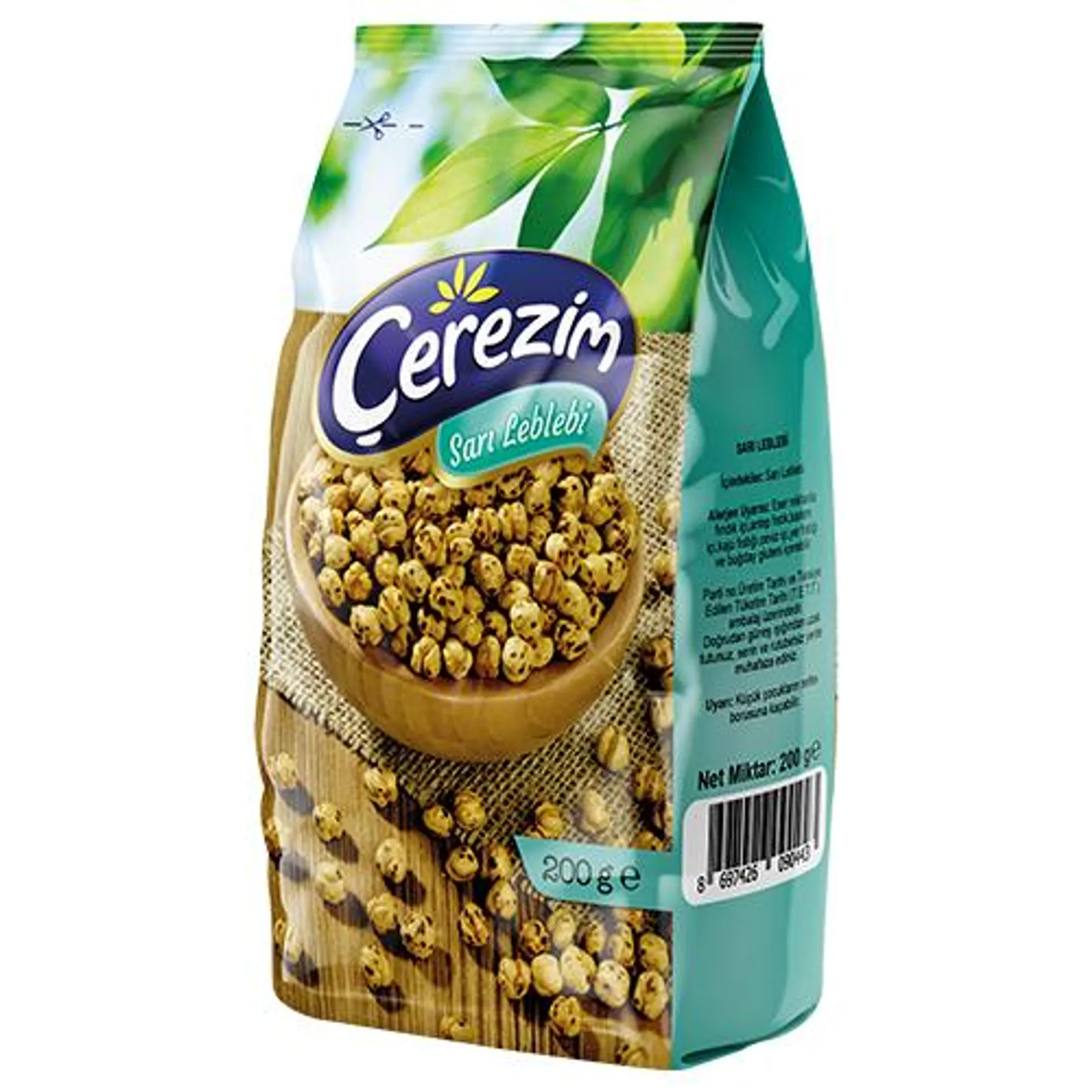 Çerezim Sarı Leblebi 200 Gr