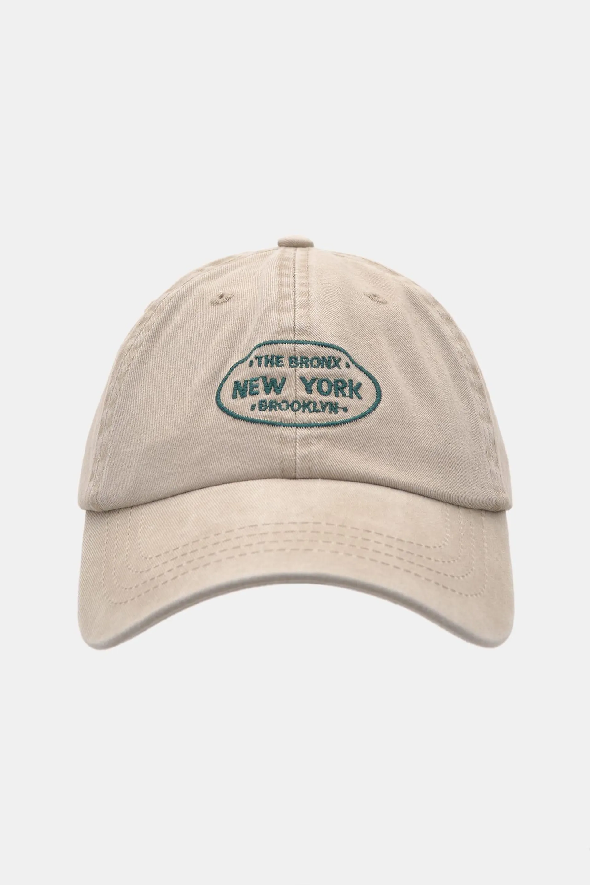 Embroidered New York washed cap