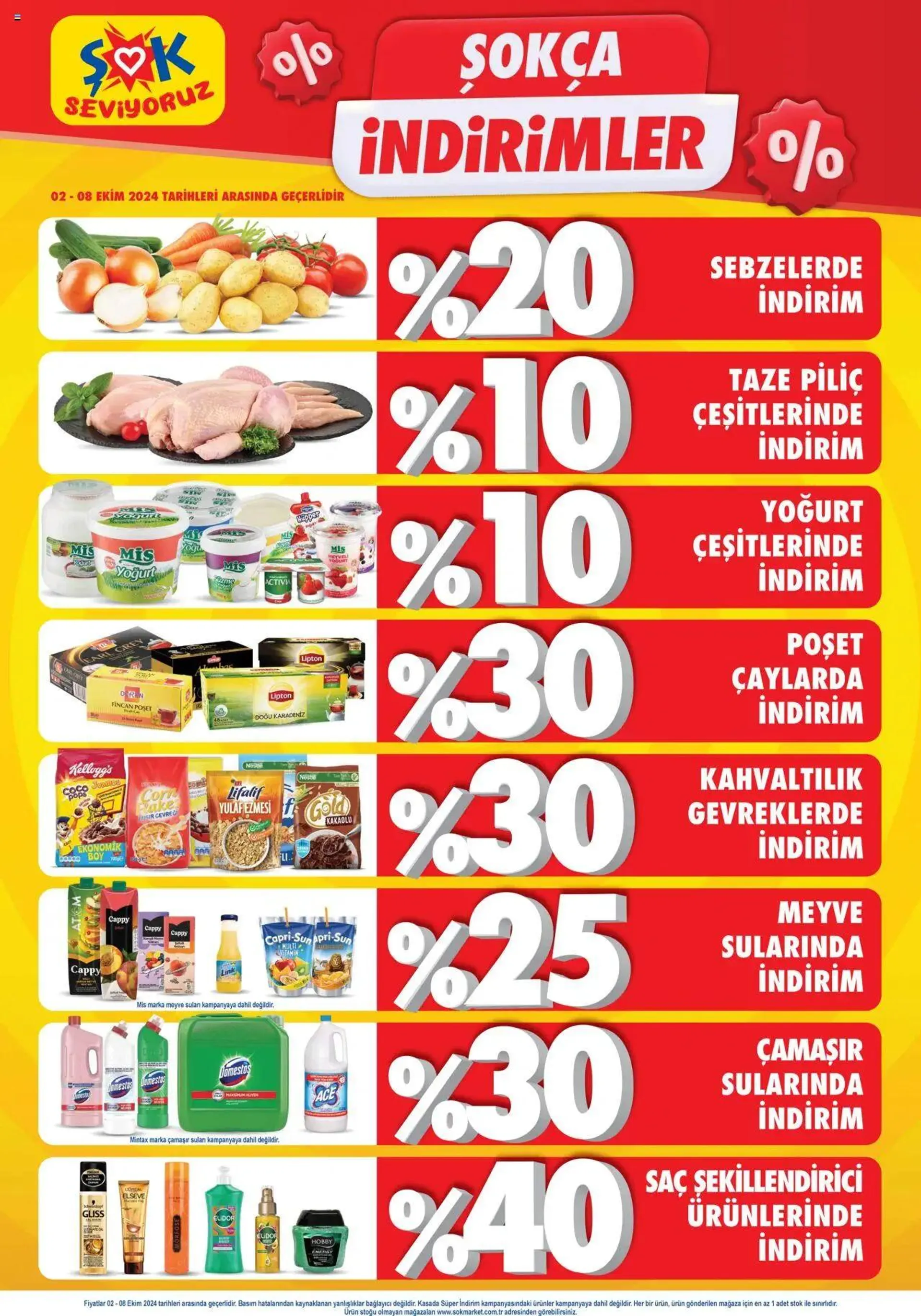 Katalog Şok Market Katalog 2 Eylül - 8 Ekim 2024 - aktüel Sayfa 8