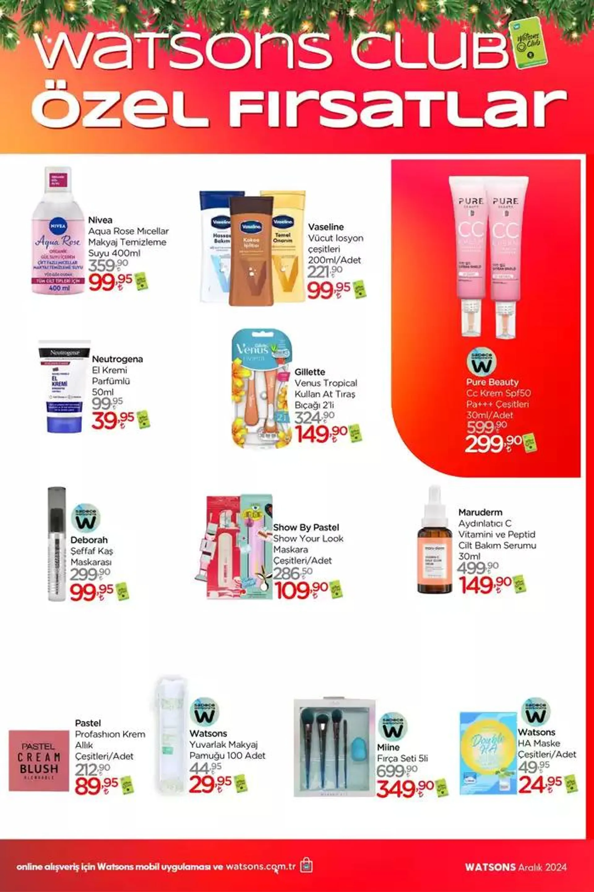 Katalog Watsons - 12. Watsons Aralık Kataloğu 2024 5 Aralık - 19 Aralık 2024 - aktüel Sayfa 3