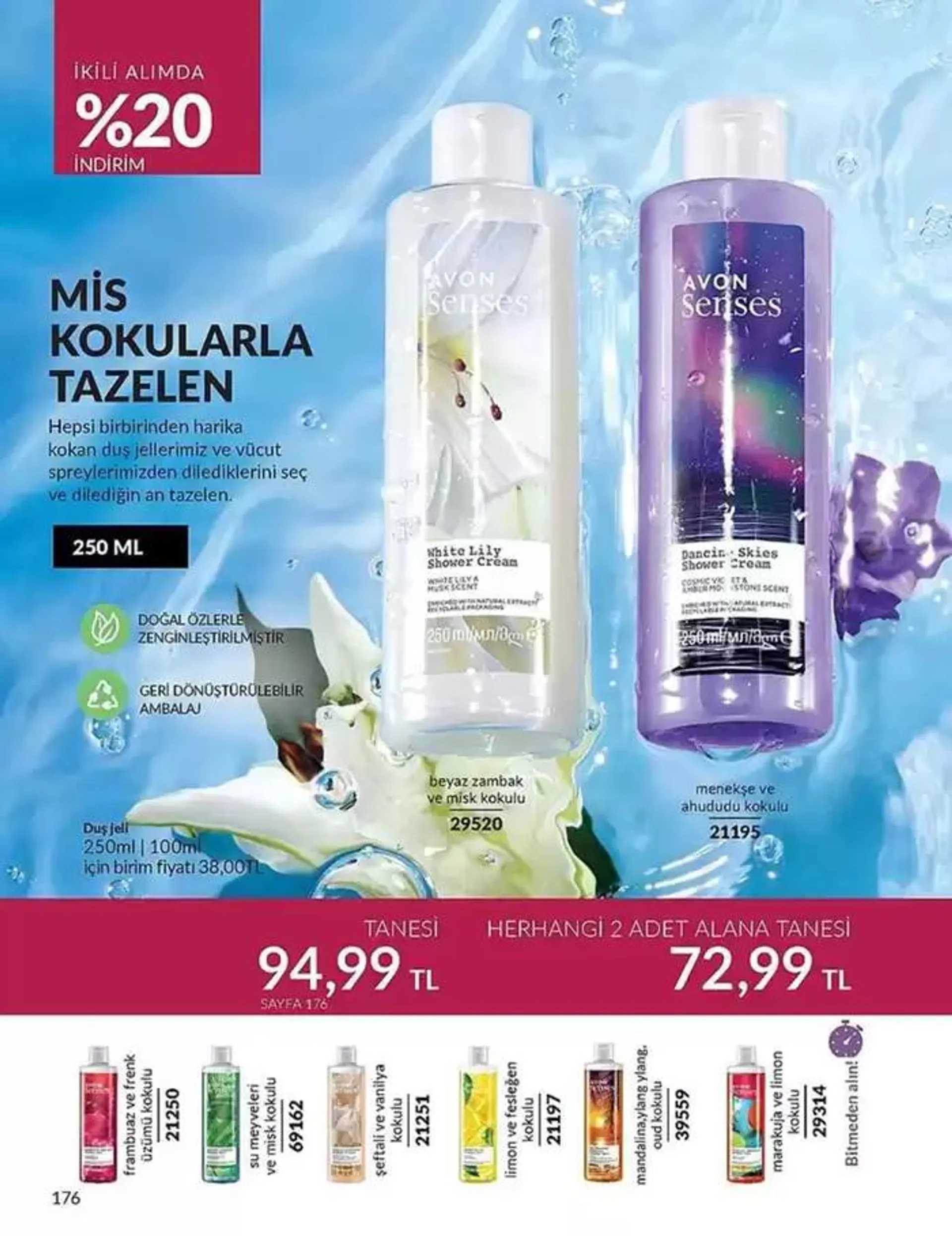 Katalog AVON Ekim 2024 Brosur 1 Ekim - 31 Ekim 2024 - aktüel Sayfa 176