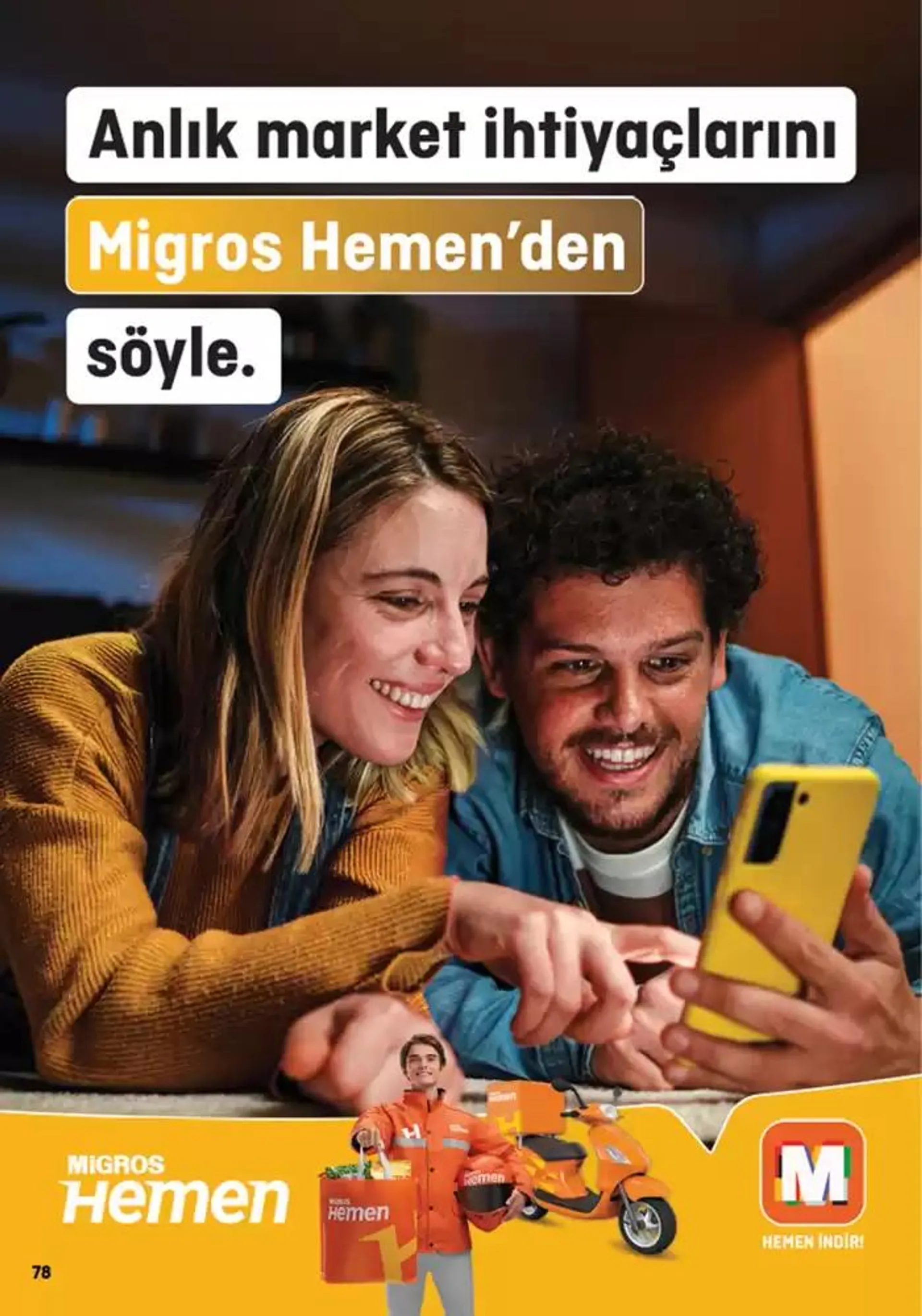 Katalog Migros katalog 26 Eylül - 9 Ekim 2024 - aktüel Sayfa 78