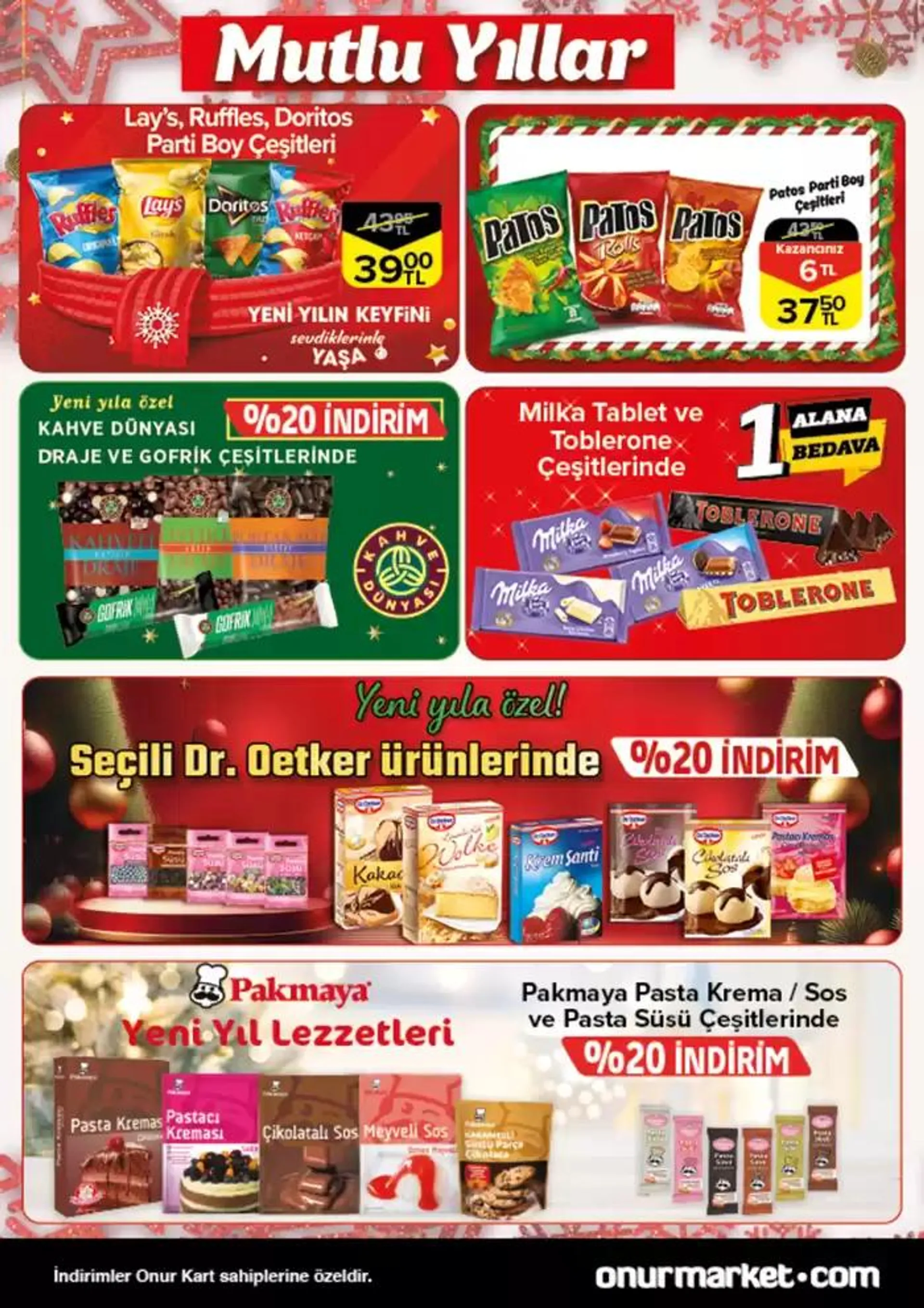 Katalog Onur Market Katalog 20 Aralık - 3 Ocak 2025 - aktüel Sayfa 6