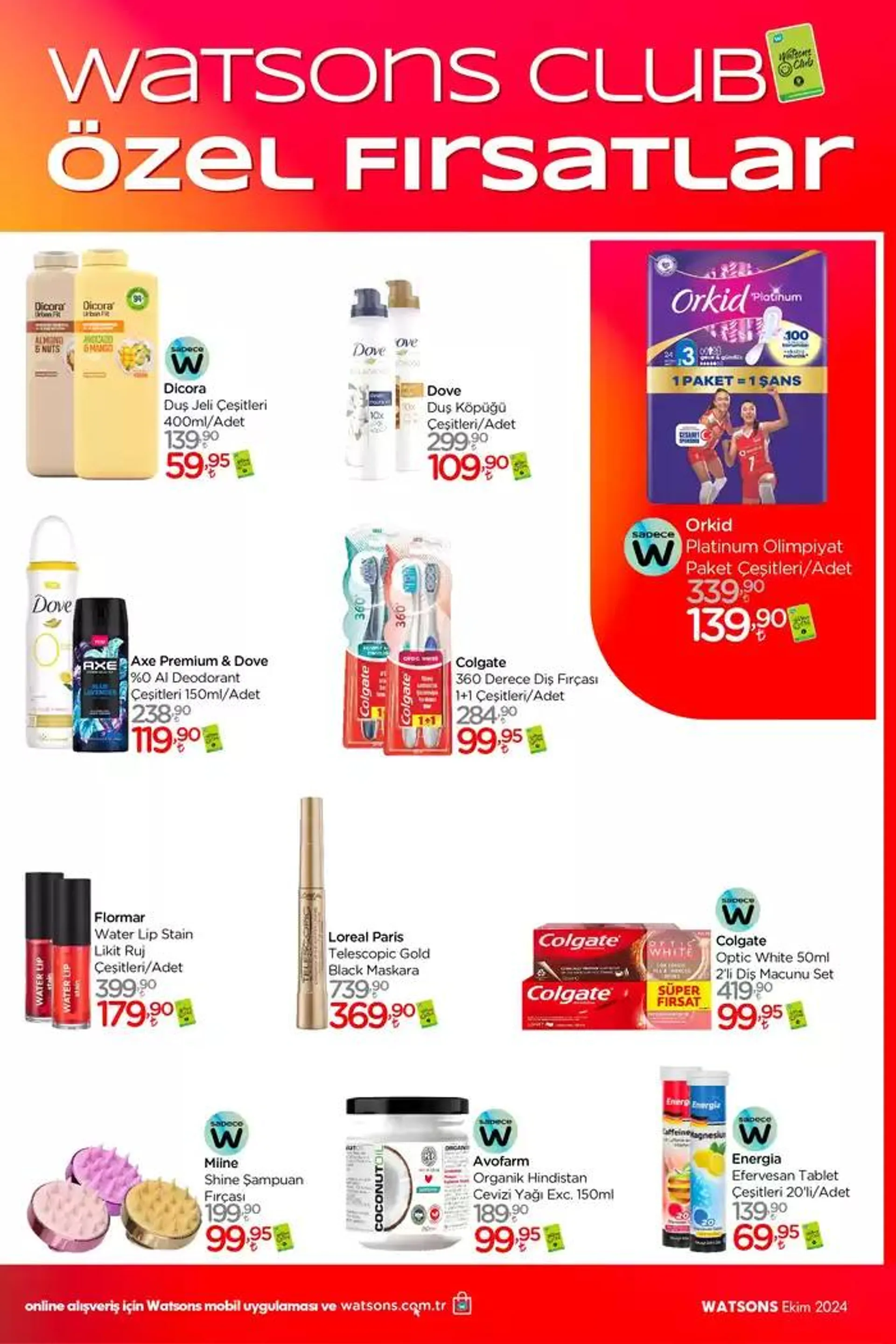 Katalog Watsons - 10. Watsons Ekim Kataloğu 2024 18 Ekim - 1 Kasım 2024 - aktüel Sayfa 3