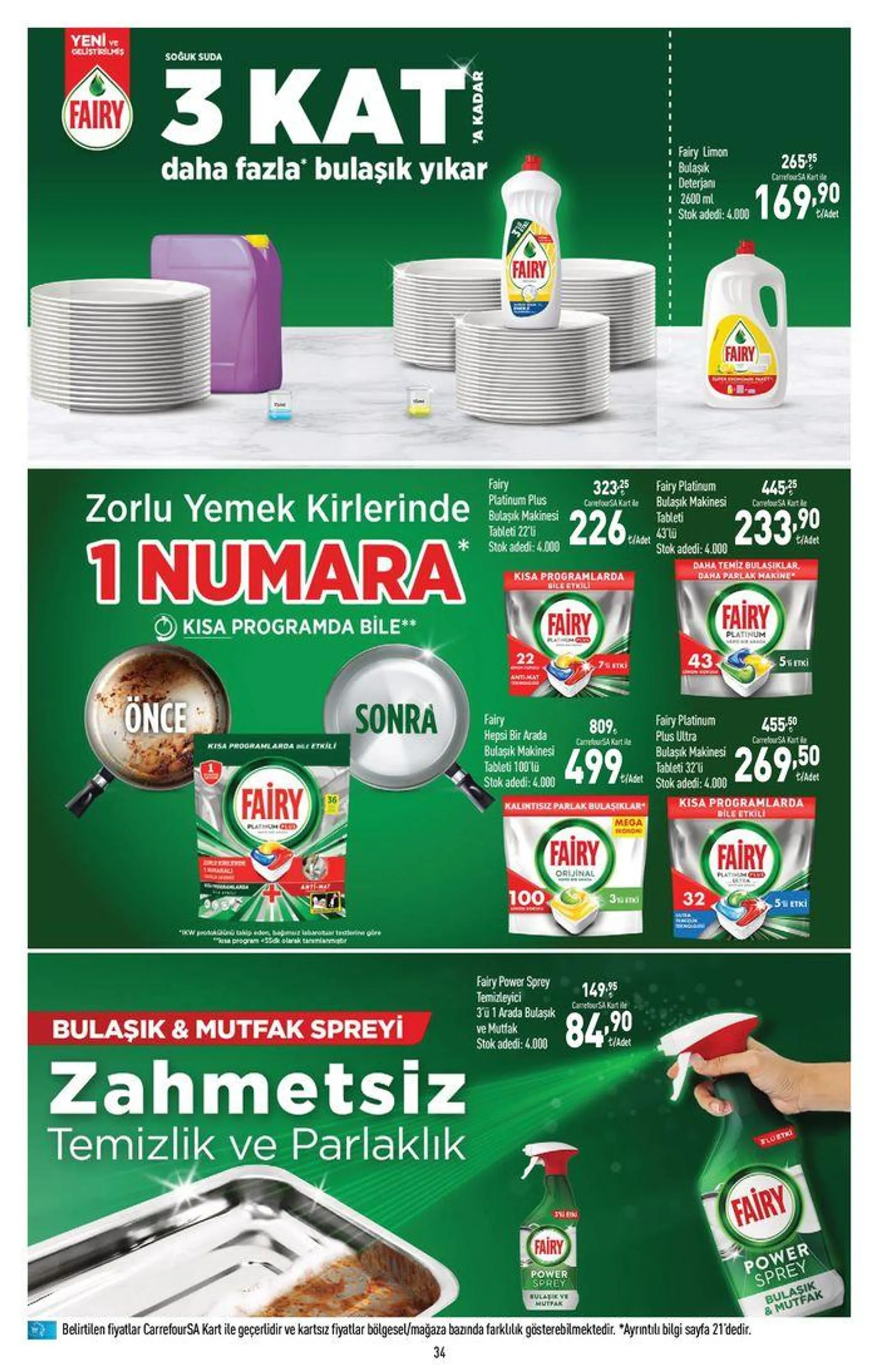 Katalog Carrefour Katalog 20 Haziran - 3 Temmuz 20 Haziran - 24 Haziran 2024 - aktüel Sayfa 34