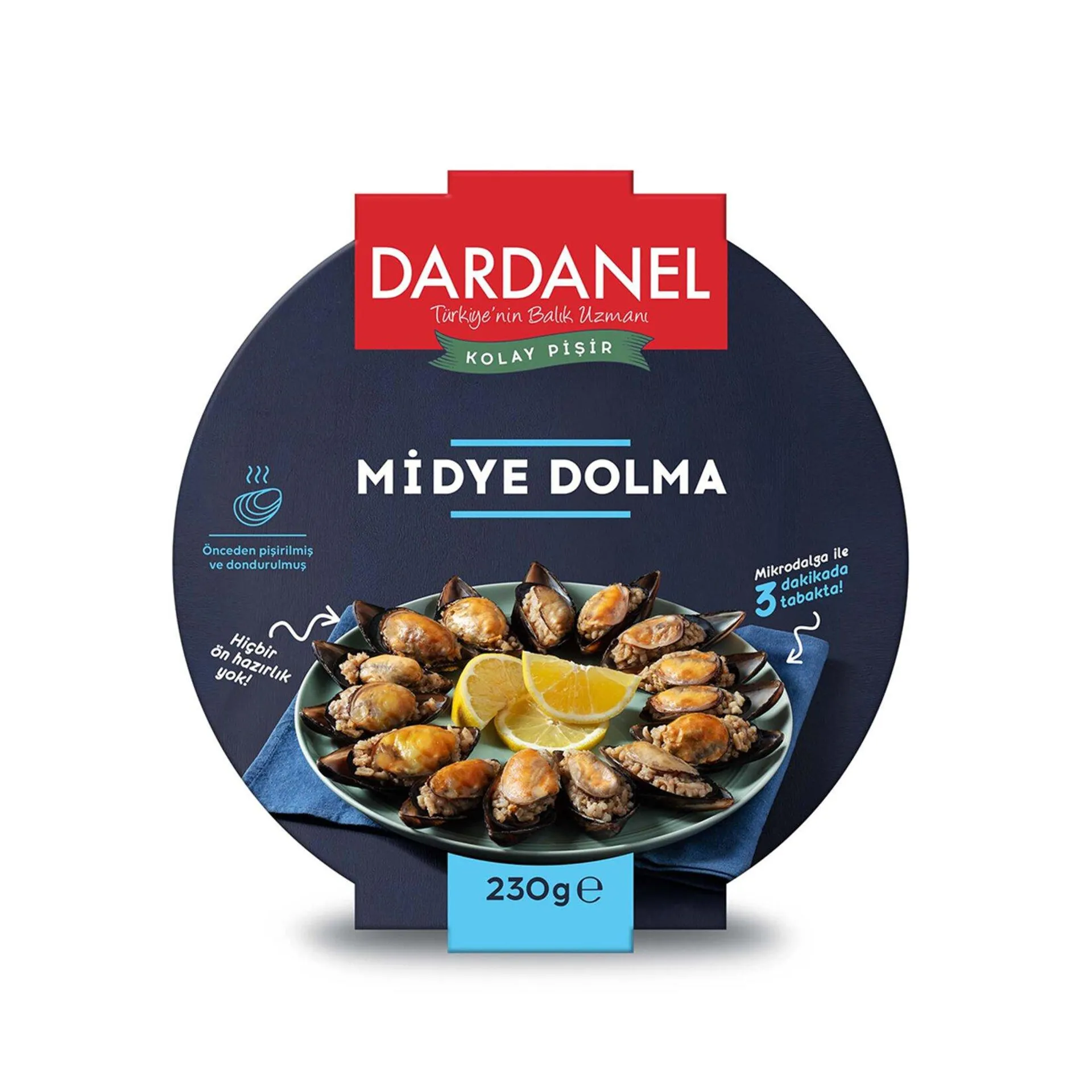 Dardanel Kolay Pişir Midye Dolma 230 G