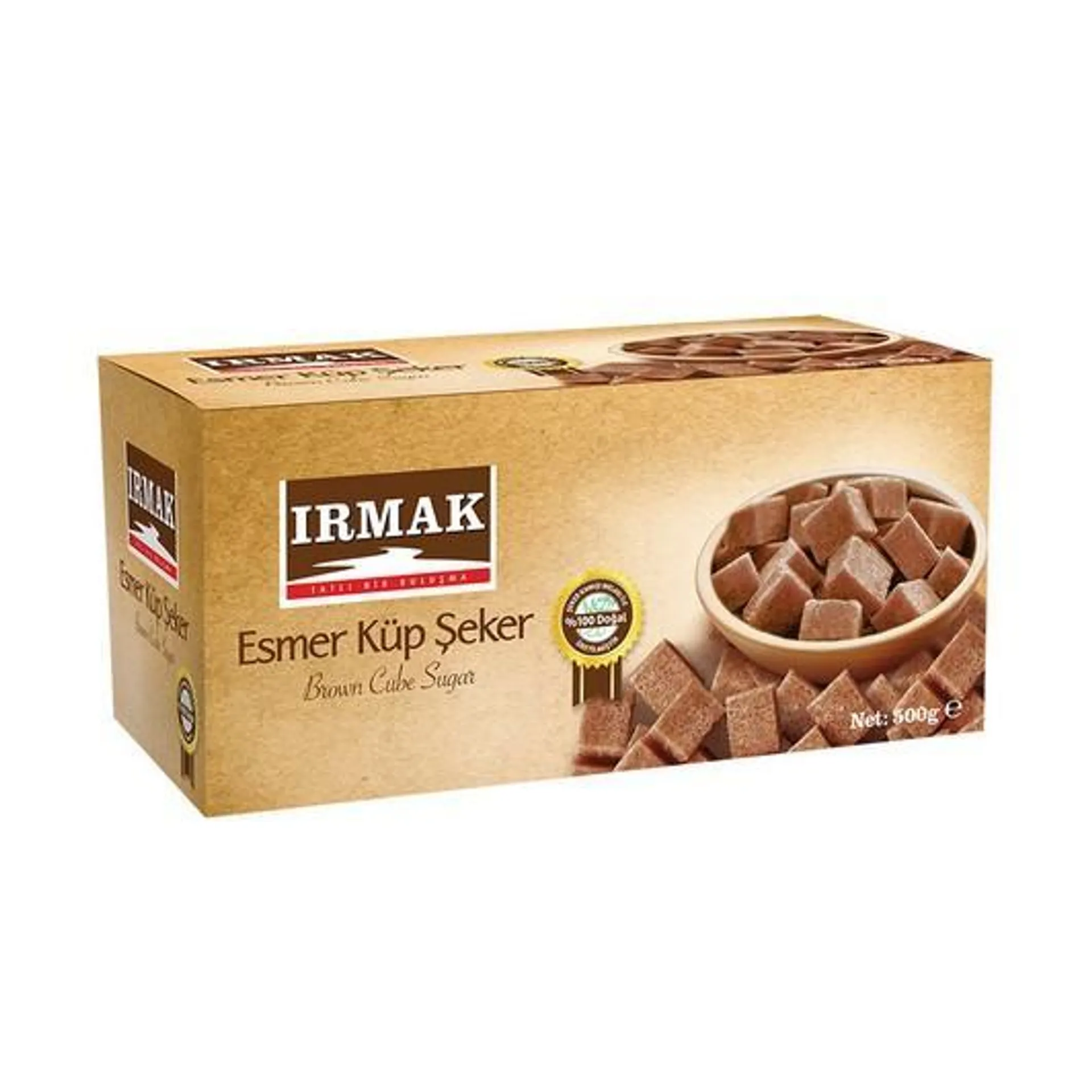 Irmak Kahverengi Küp Şeker 500 gr