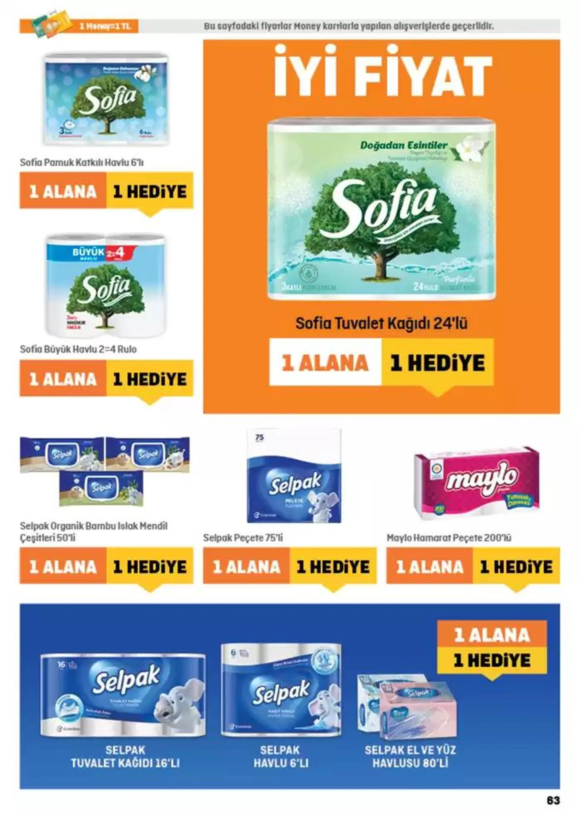 Katalog Migros katalog 26 Eylül - 9 Ekim 2024 - aktüel Sayfa 63