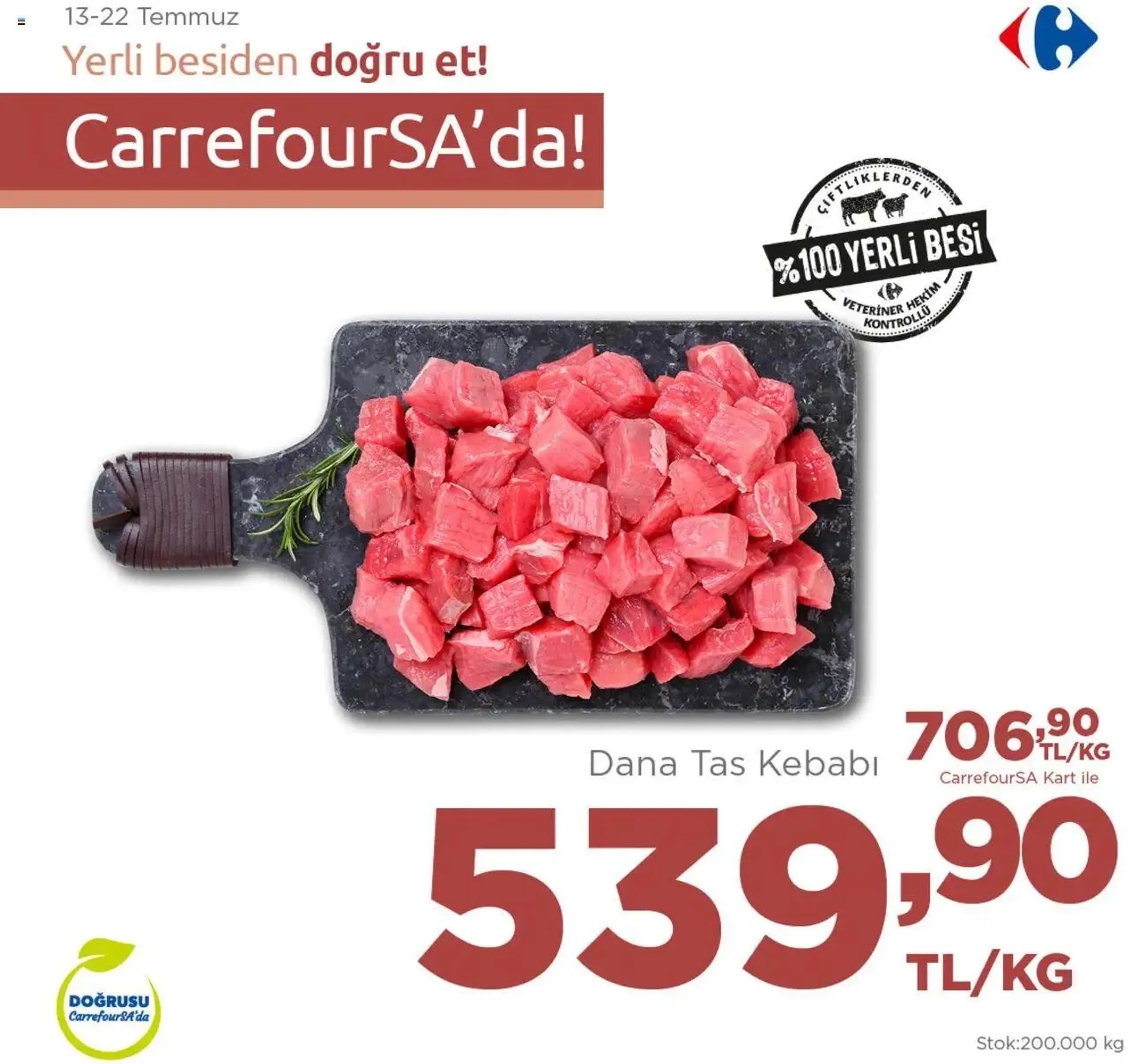 Katalog CarrefourSA Katalog 13 Temmuz - 22 Temmuz 2024 - aktüel Sayfa 1