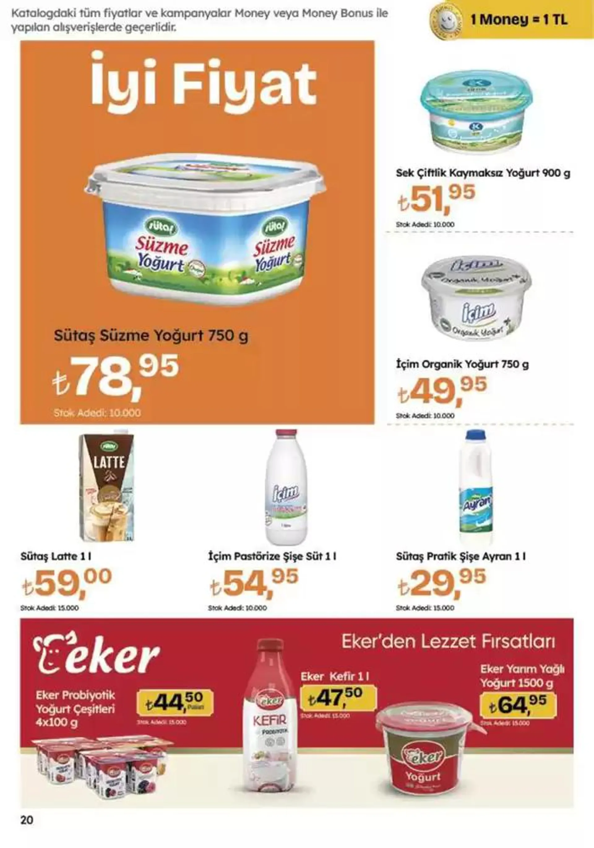 Katalog Migros katalog 26 Ekim - 9 Kasım 2024 - aktüel Sayfa 20