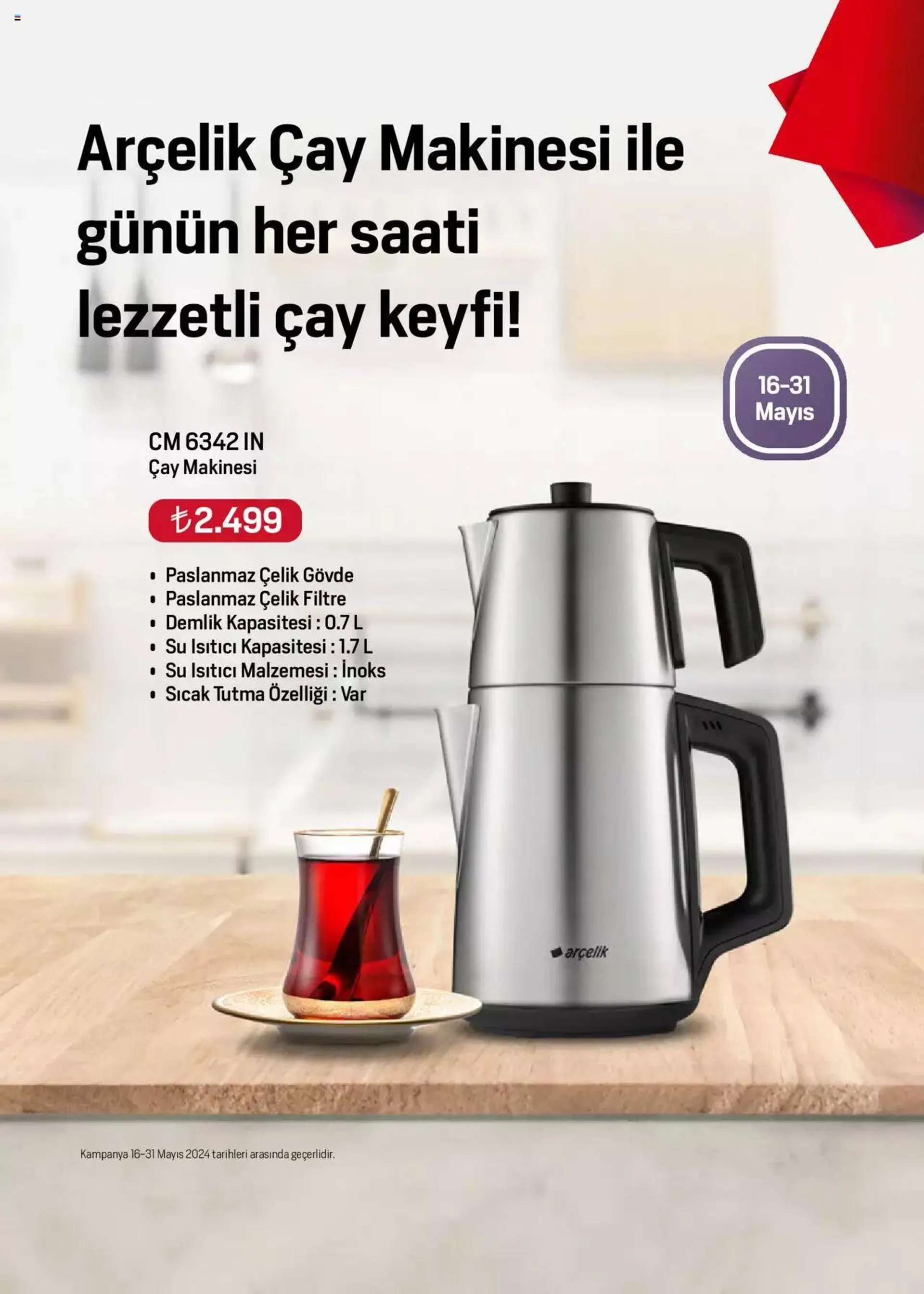 Katalog Arçelik Genel Kataloğu 16 Mayıs - 31 Aralık 2024 - aktüel Sayfa 65