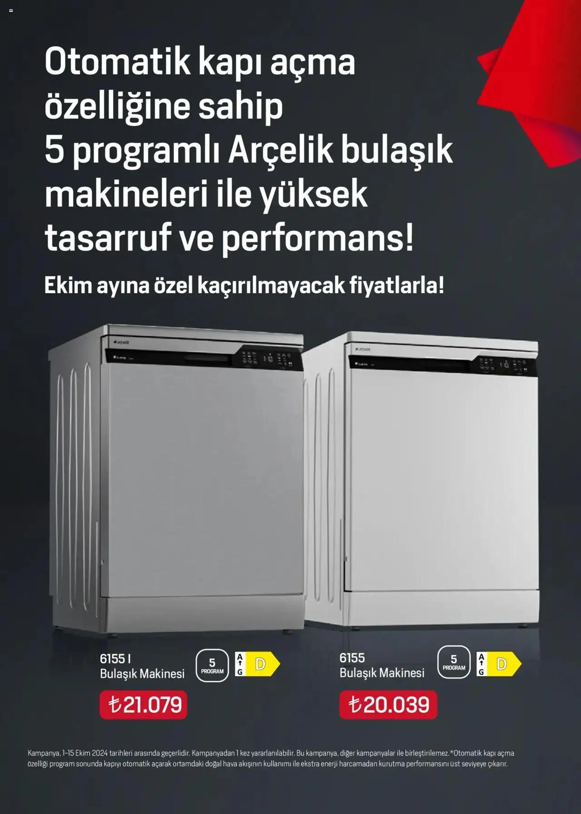 Katalog Arçelik Katalog 1 Ekim - 15 Ekim 2024 - aktüel Sayfa 30