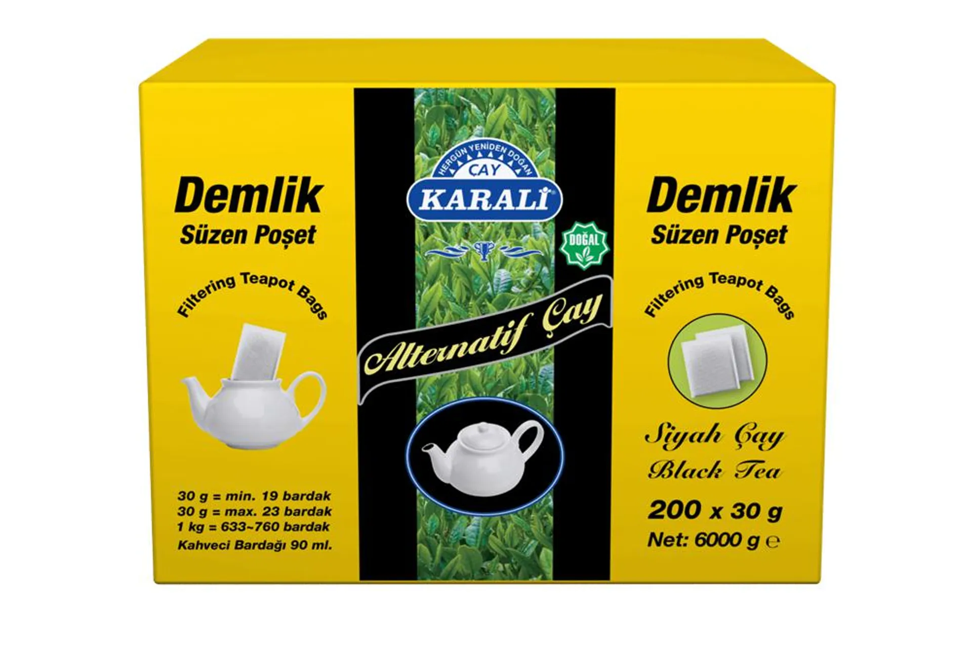 Karali Demlik Süzen Poşet 200x30 g