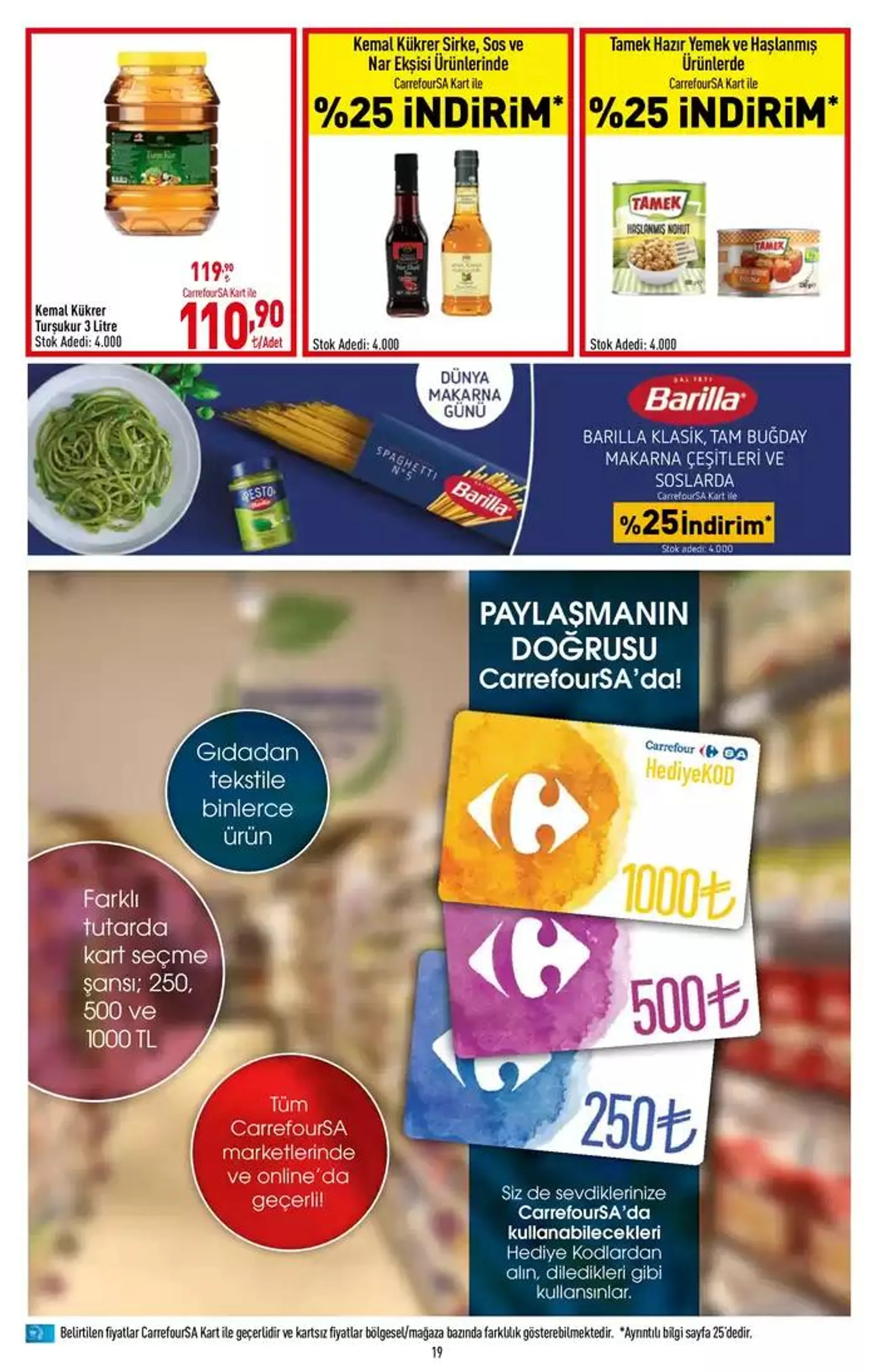 Katalog Kataloglar CarrefourSA 10 Ekim - 23 Ekim 2024 - aktüel Sayfa 19