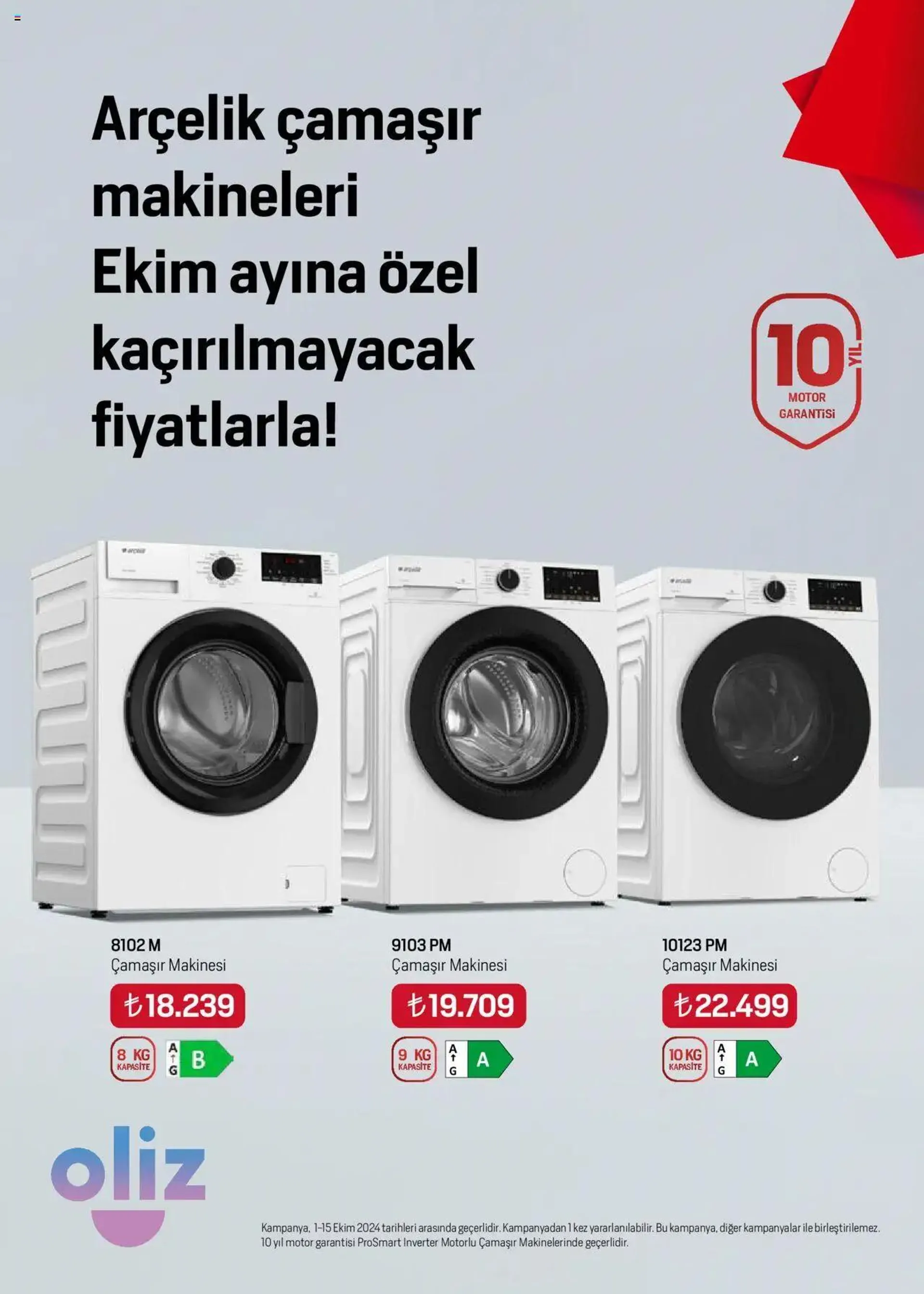 Katalog Arçelik Katalog 1 Ekim - 15 Ekim 2024 - aktüel Sayfa 23