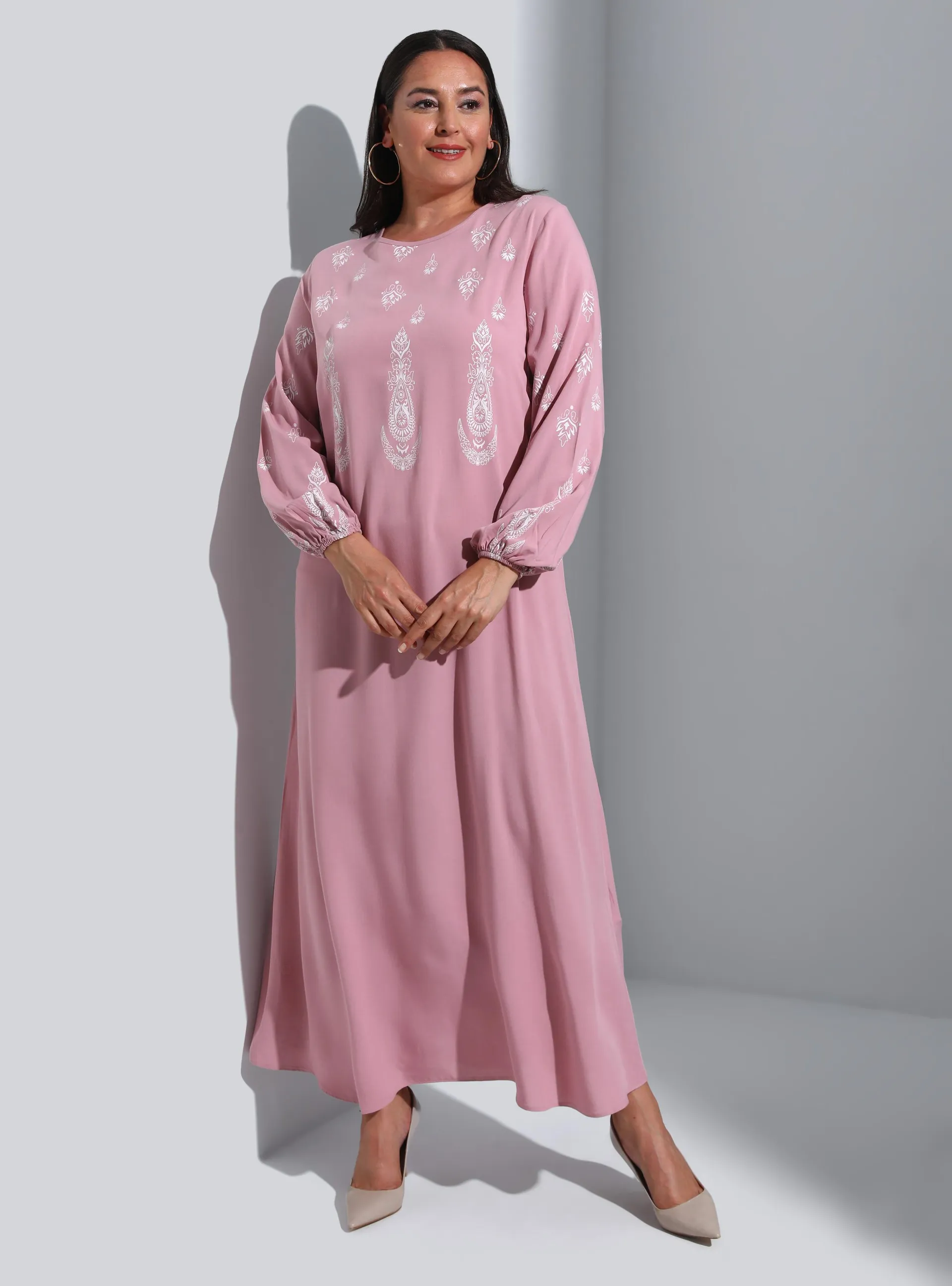 Dusty Rose - Plus Size Dress