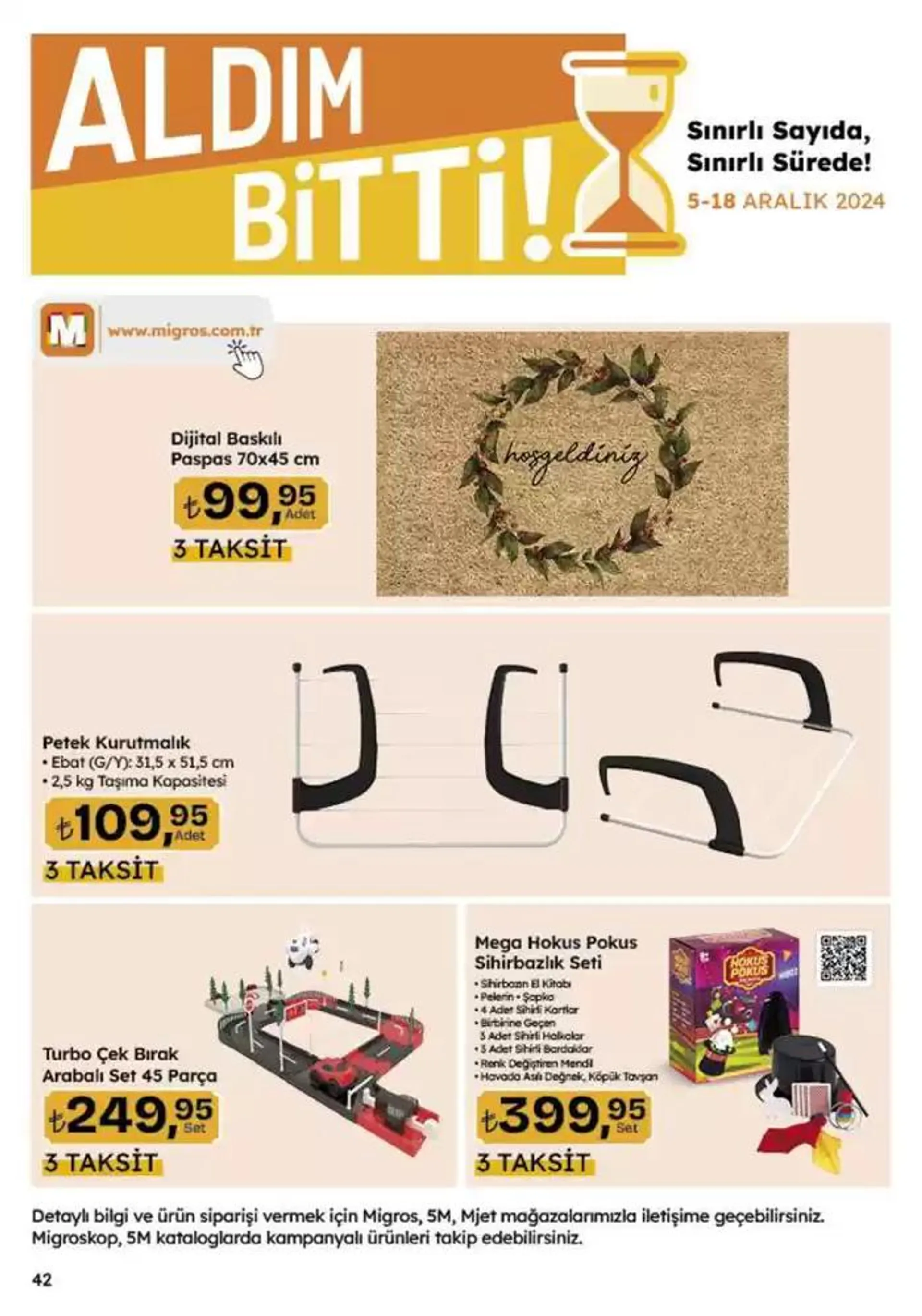 Katalog Migros katalog 18 Aralık - 1 Ocak 2025 - aktüel Sayfa 119