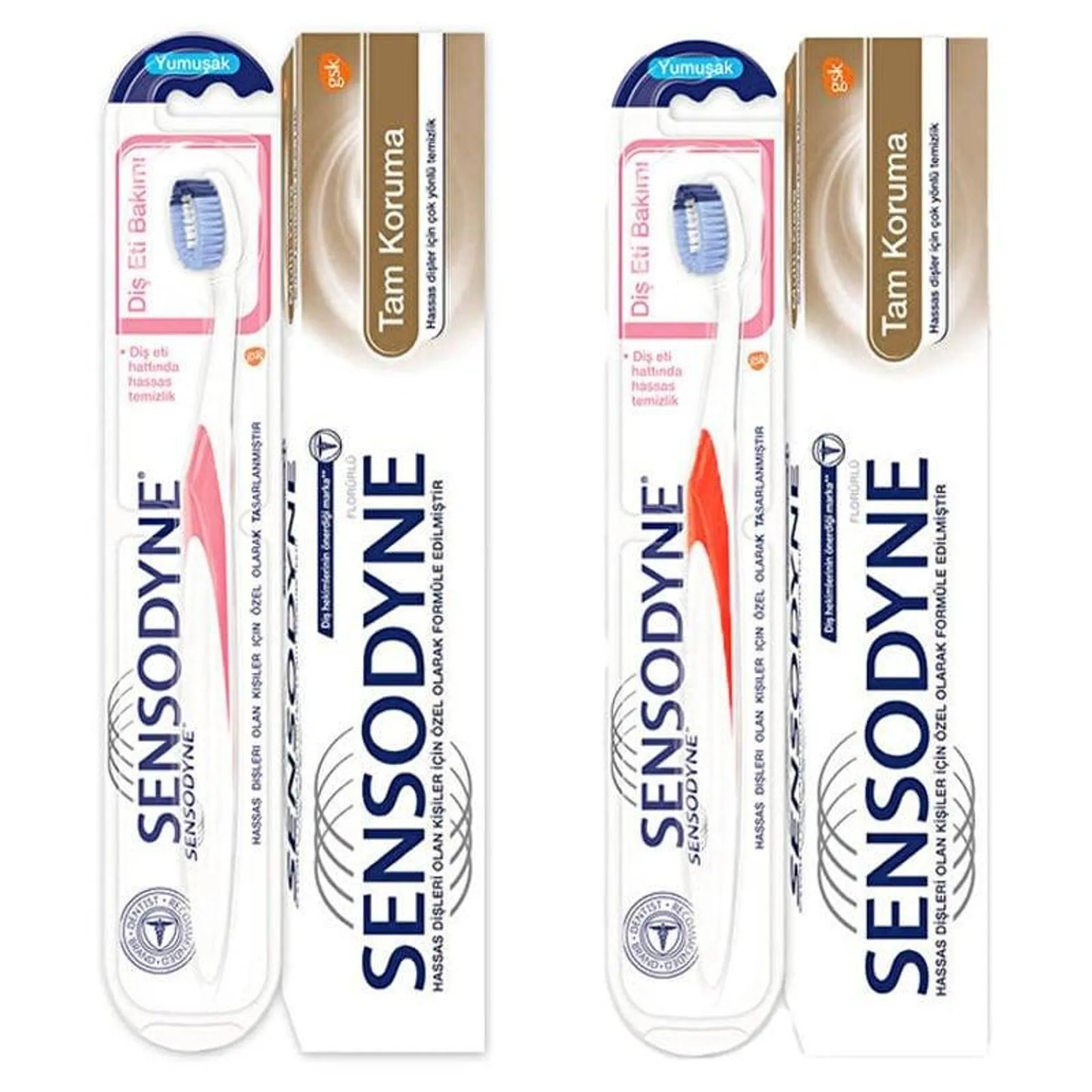 Sensodyne Tam Koruma Diş Macunu 75 Ml + Diş Eti Bakım Fırçası