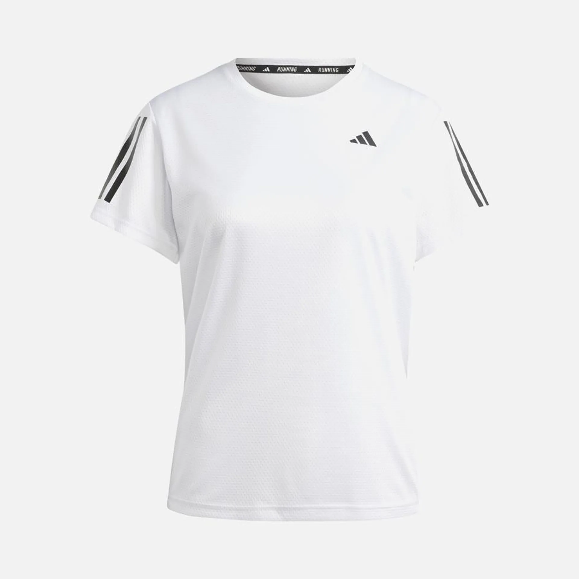 adidas Aeroready Own The 3-Stripes Running Short-Sleeve Kadın Tişört