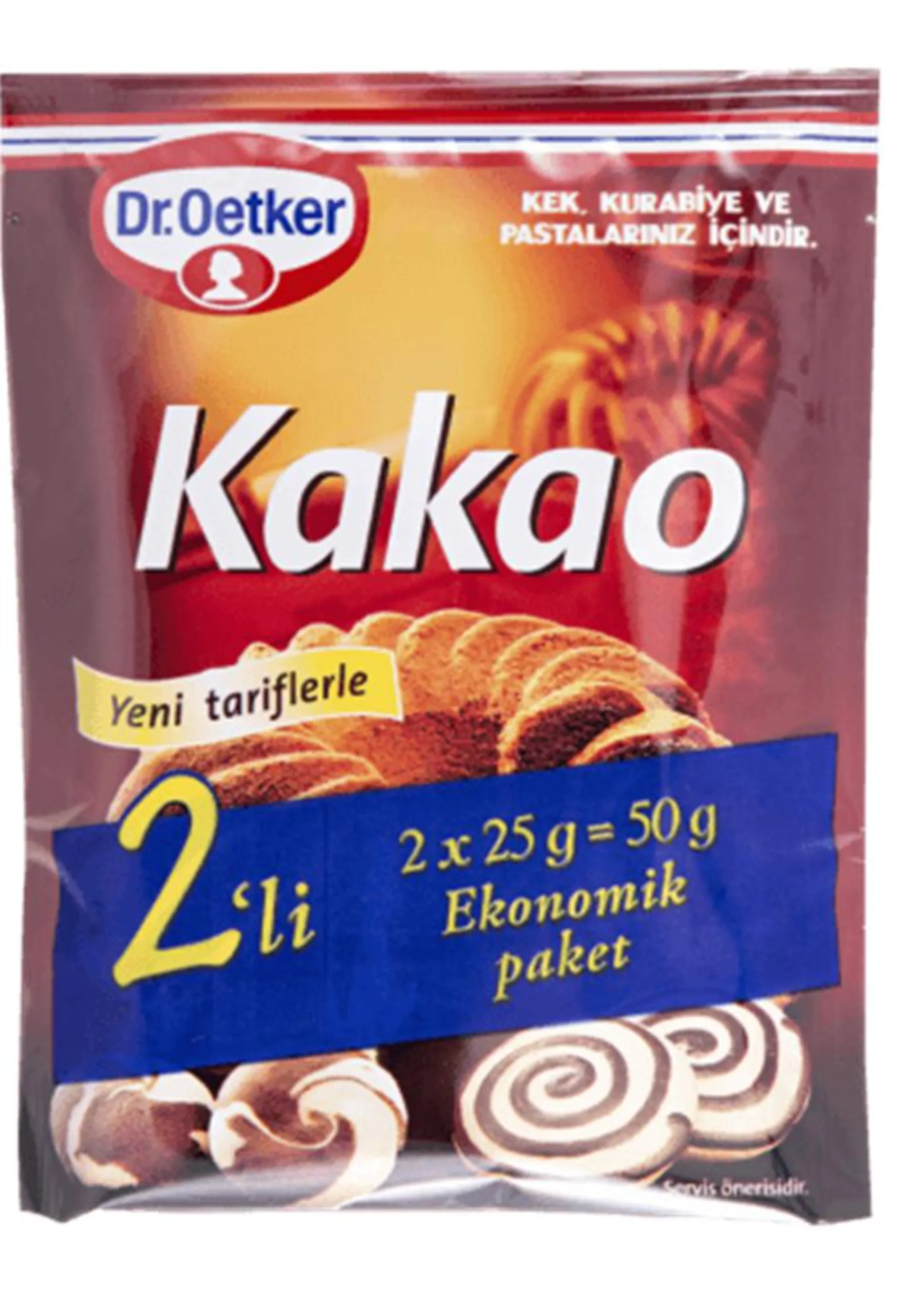 Dr.Oetker Toz Kakao 2x25 g