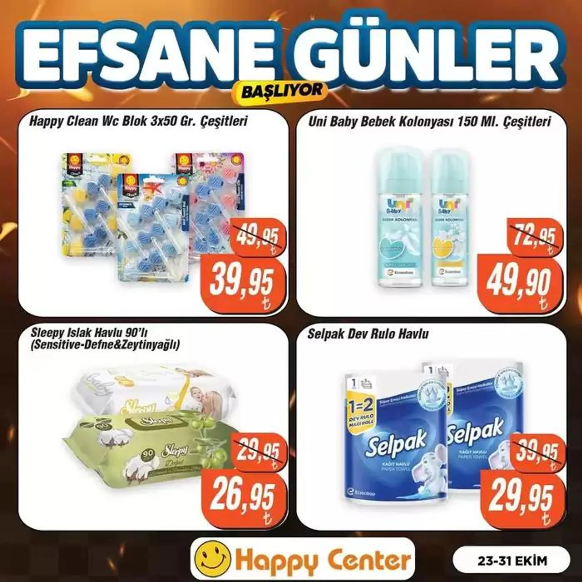 Katalog Happy Center katalog 28 Ekim - 11 Kasım 2024 - aktüel Sayfa 1