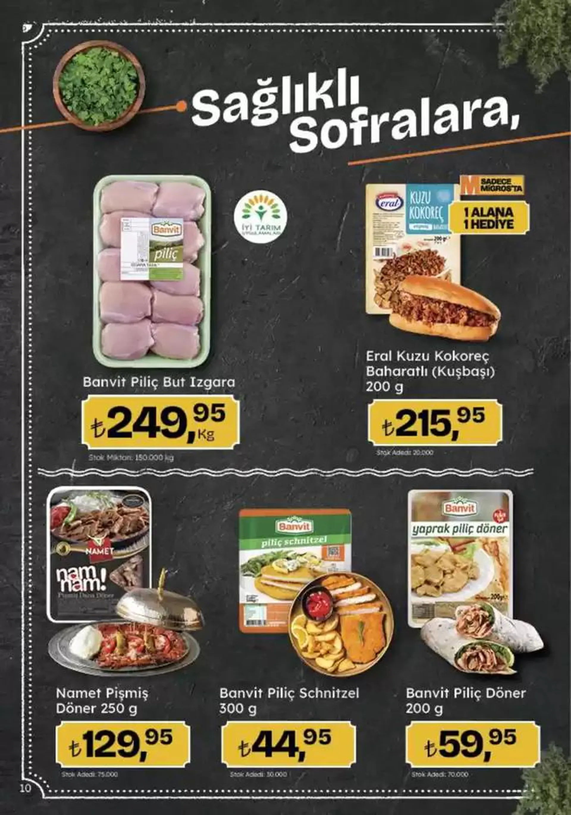 Katalog Migros katalog 26 Ekim - 9 Kasım 2024 - aktüel Sayfa 10