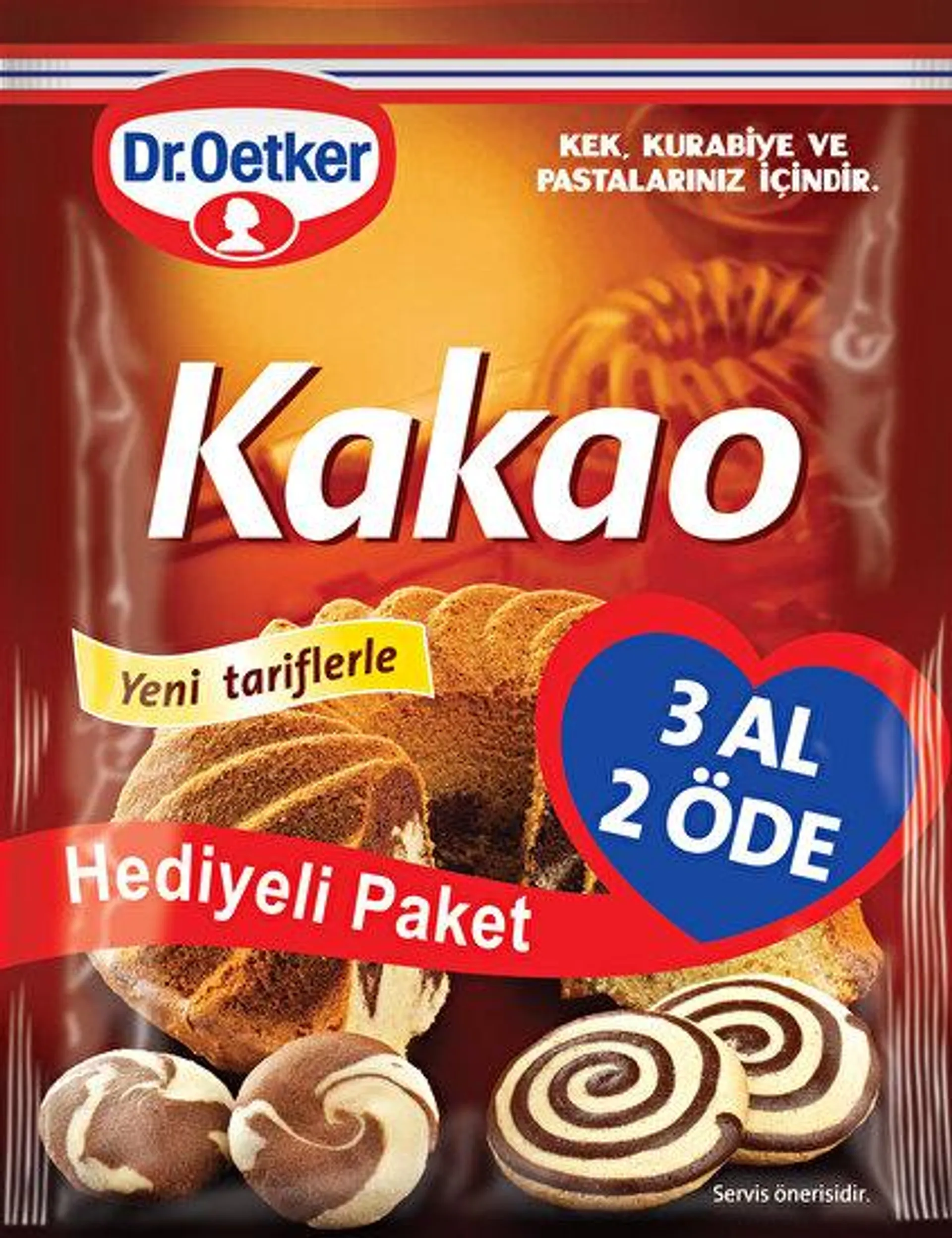 Dr. Oetker Kakao (3x25 g) 75 g