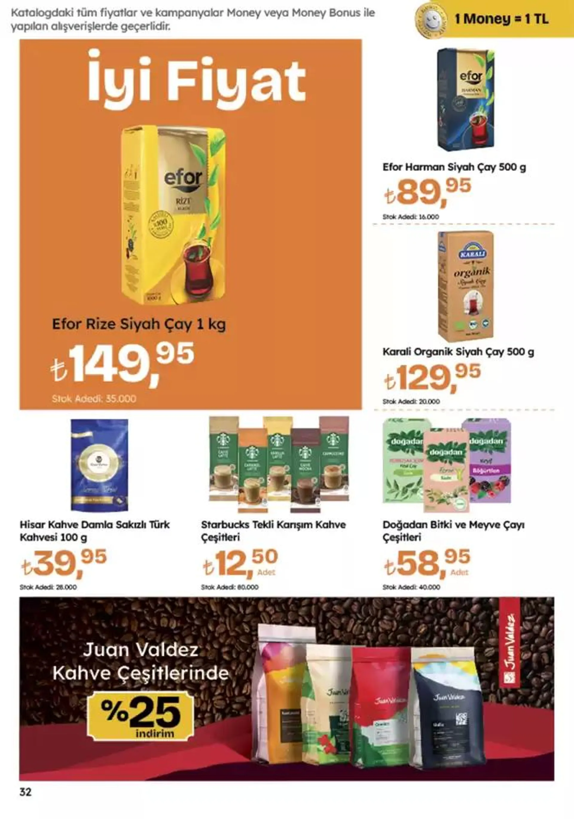 Katalog Migros katalog 24 Ekim - 7 Kasım 2024 - aktüel Sayfa 32