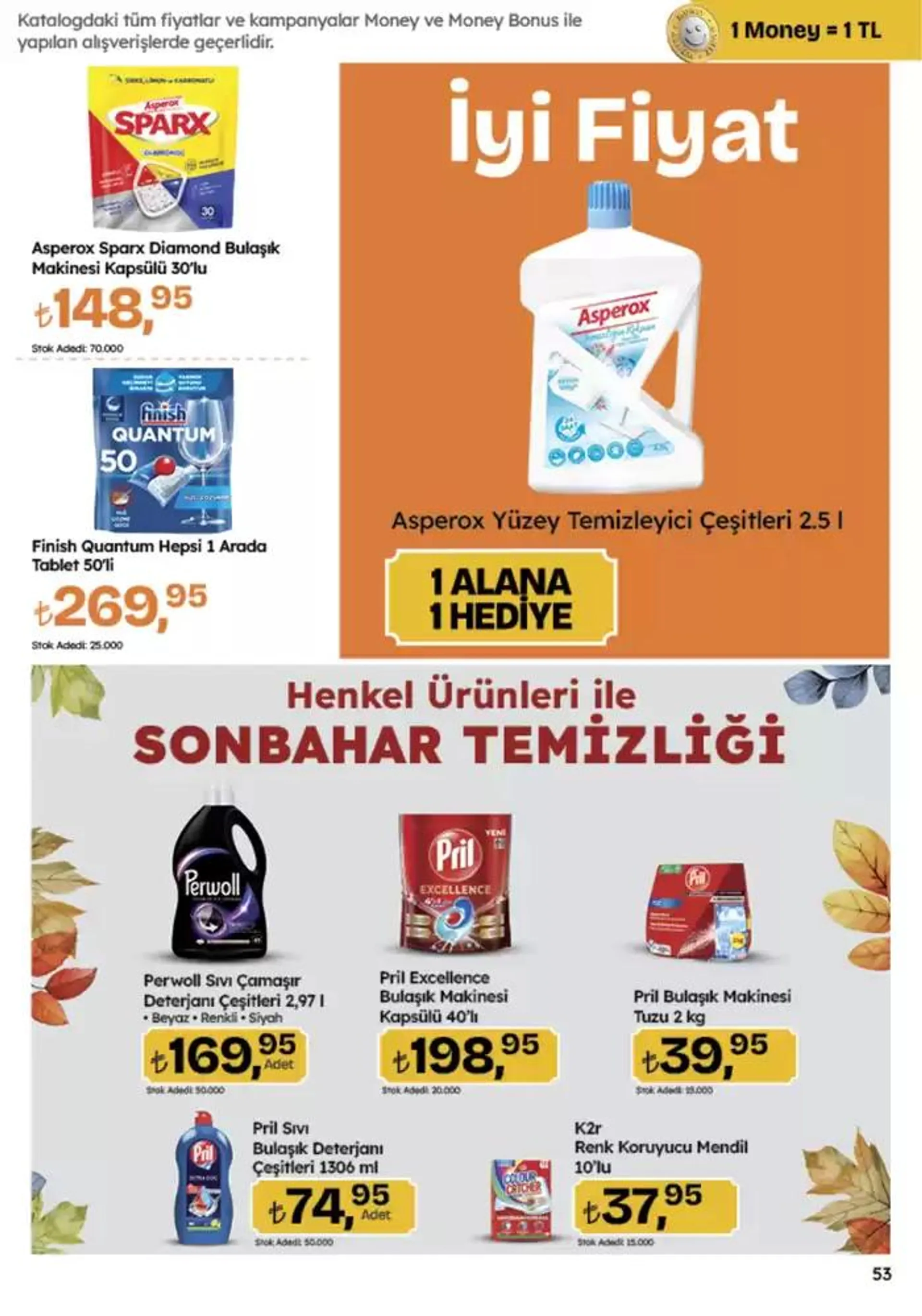 Katalog Migros katalog 10 Ekim - 23 Ekim 2024 - aktüel Sayfa 53