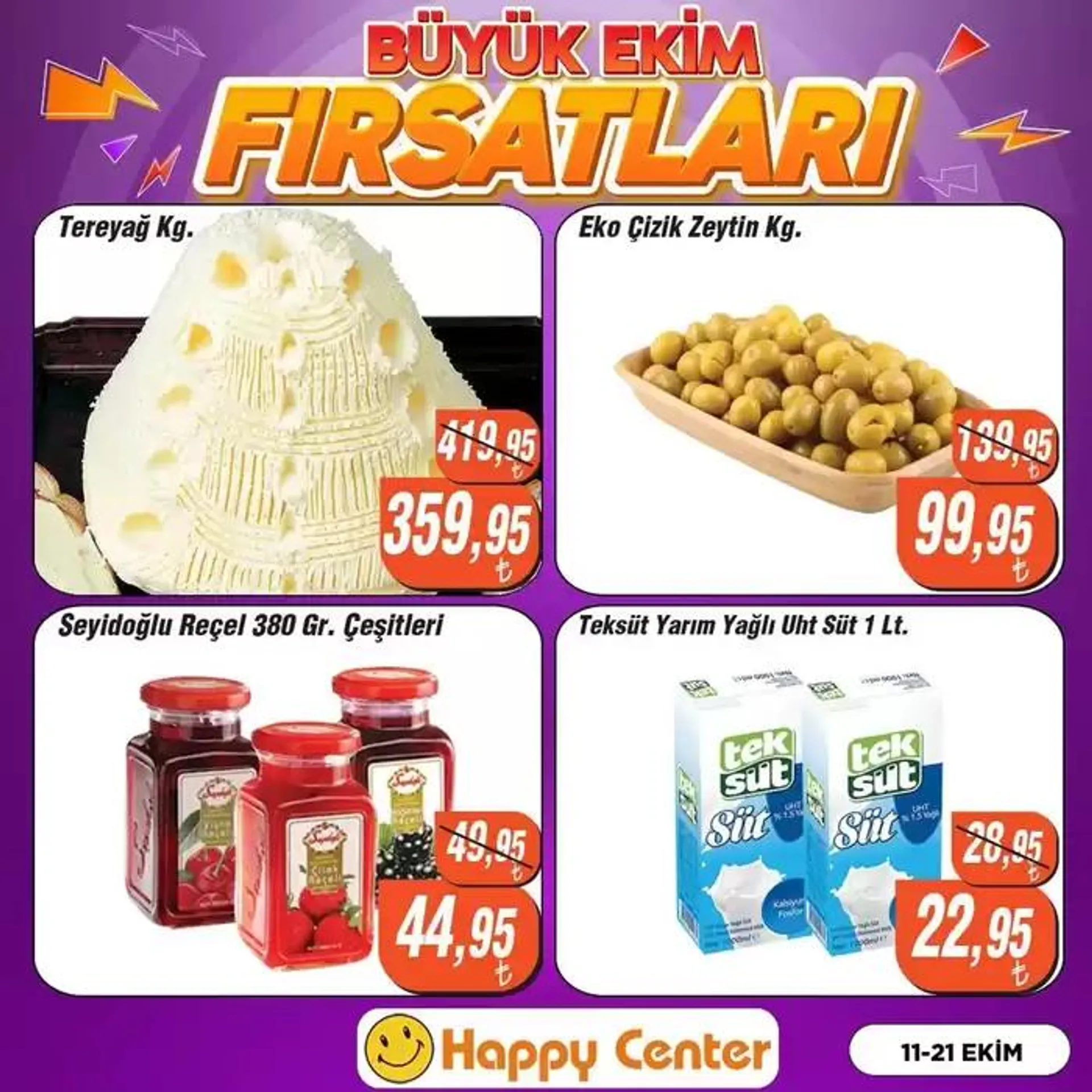 Katalog Happy Center katalog 14 Ekim - 28 Ekim 2024 - aktüel Sayfa 1