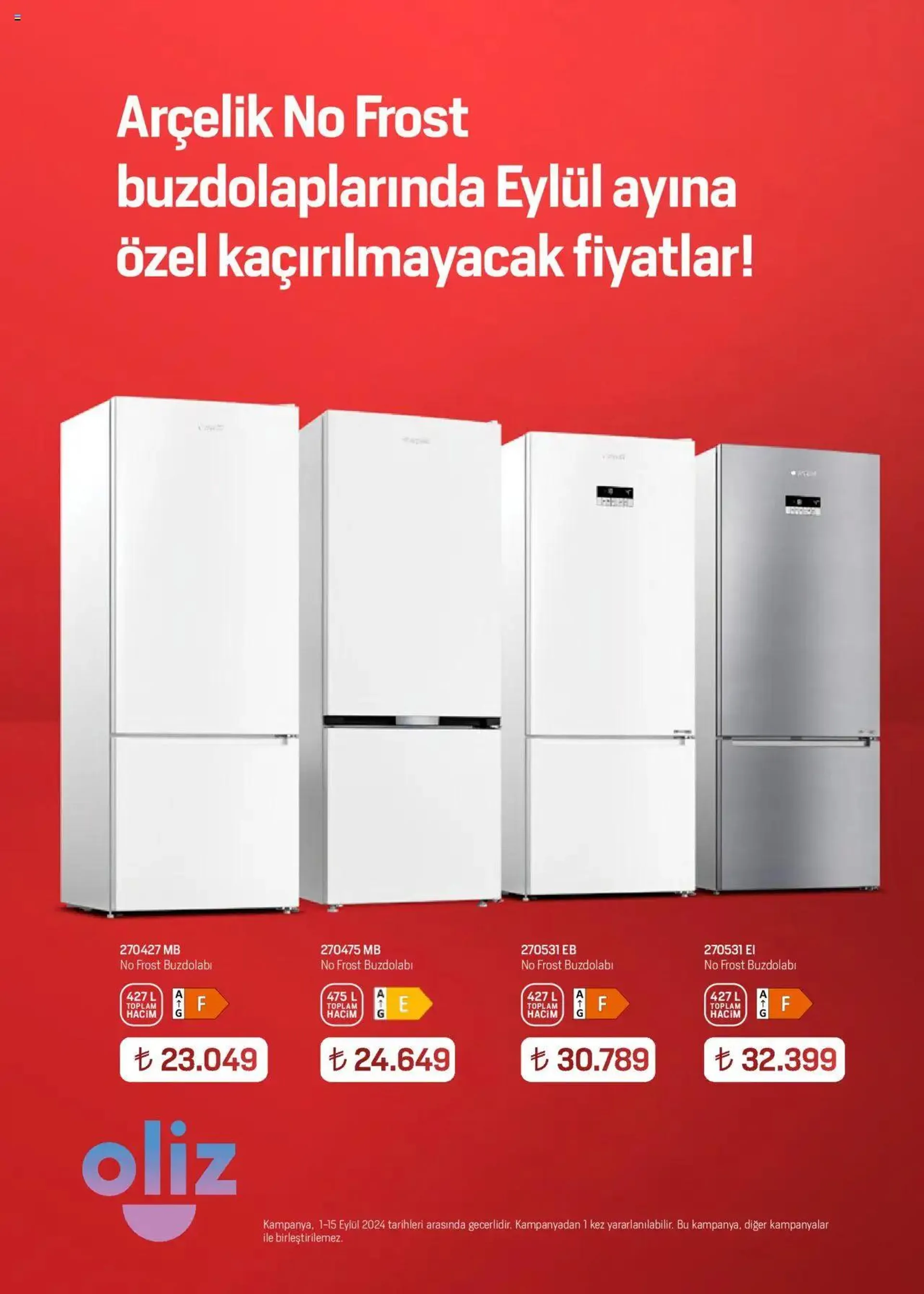 Katalog Arçelik Katalog 1 Eylül - 30 Eylül 2024 - aktüel Sayfa 11