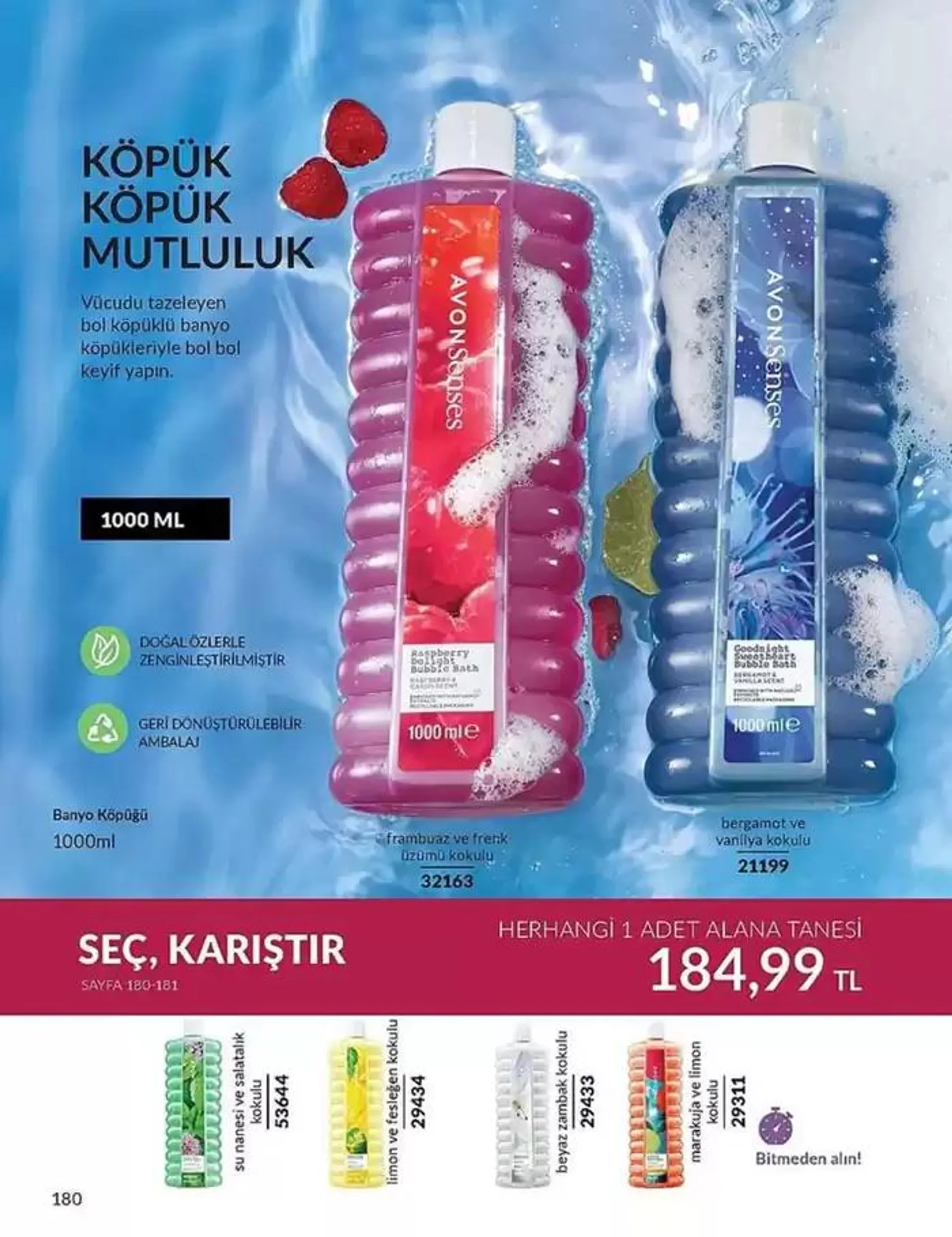 Katalog AVON Ekim 2024 Brosur 1 Ekim - 31 Ekim 2024 - aktüel Sayfa 180