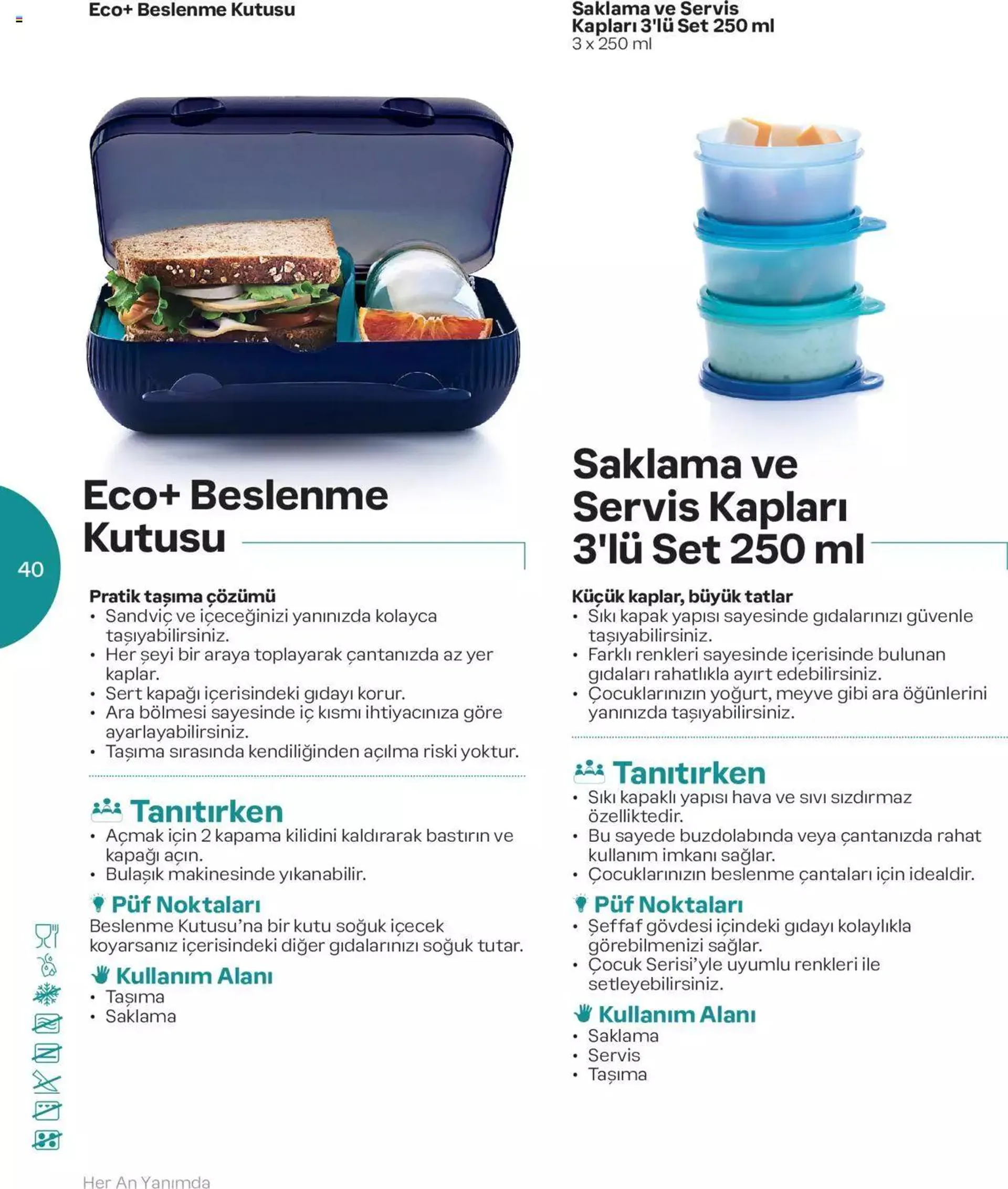 Katalog Tupperware Danışman El Kitabı 4 Nisan - 31 Aralık 2024 - aktüel Sayfa 40