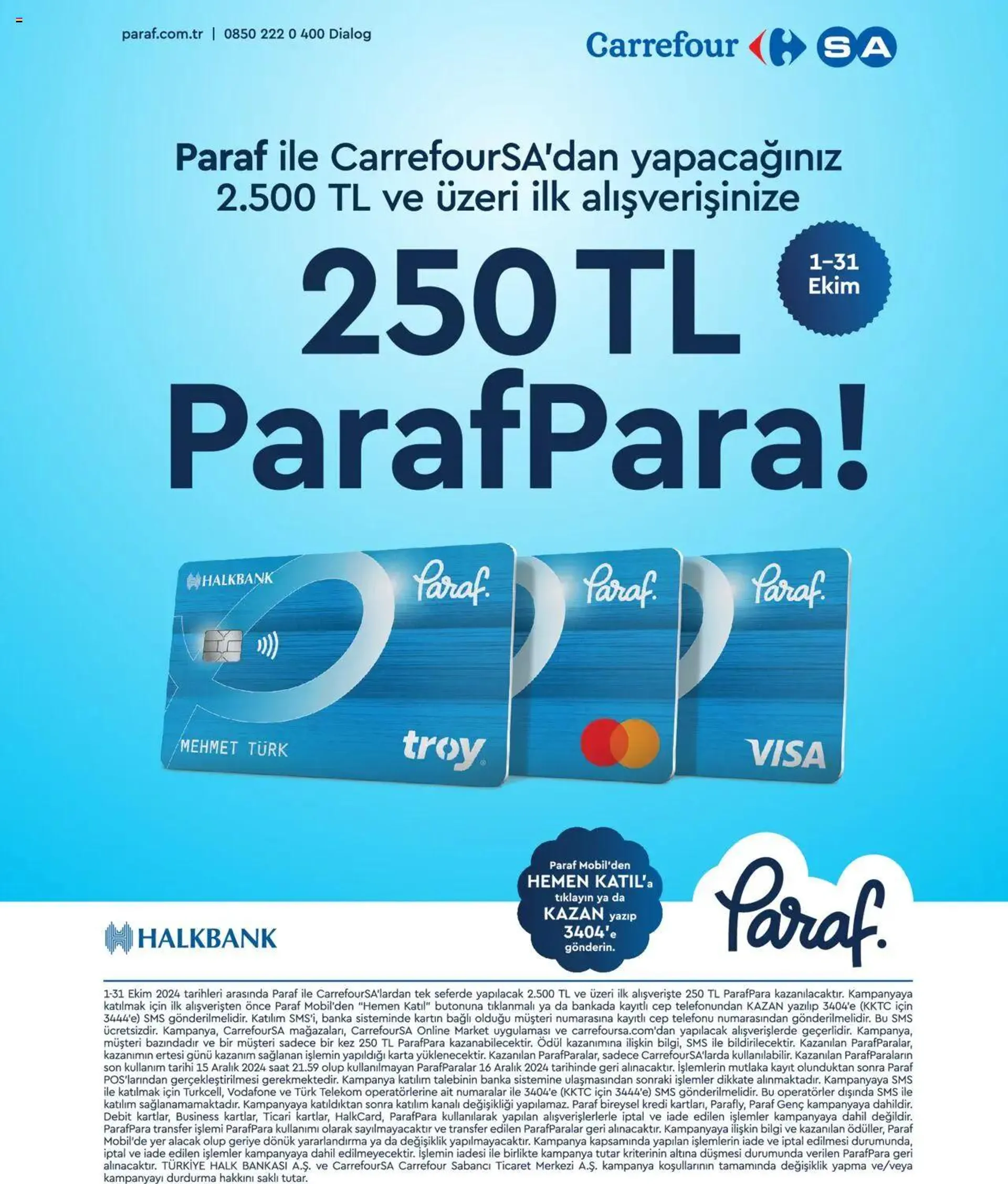 Katalog CarrefourSA Ekmek Kataloğu 10 Ekim - 20 Ekim 2024 - aktüel Sayfa 3