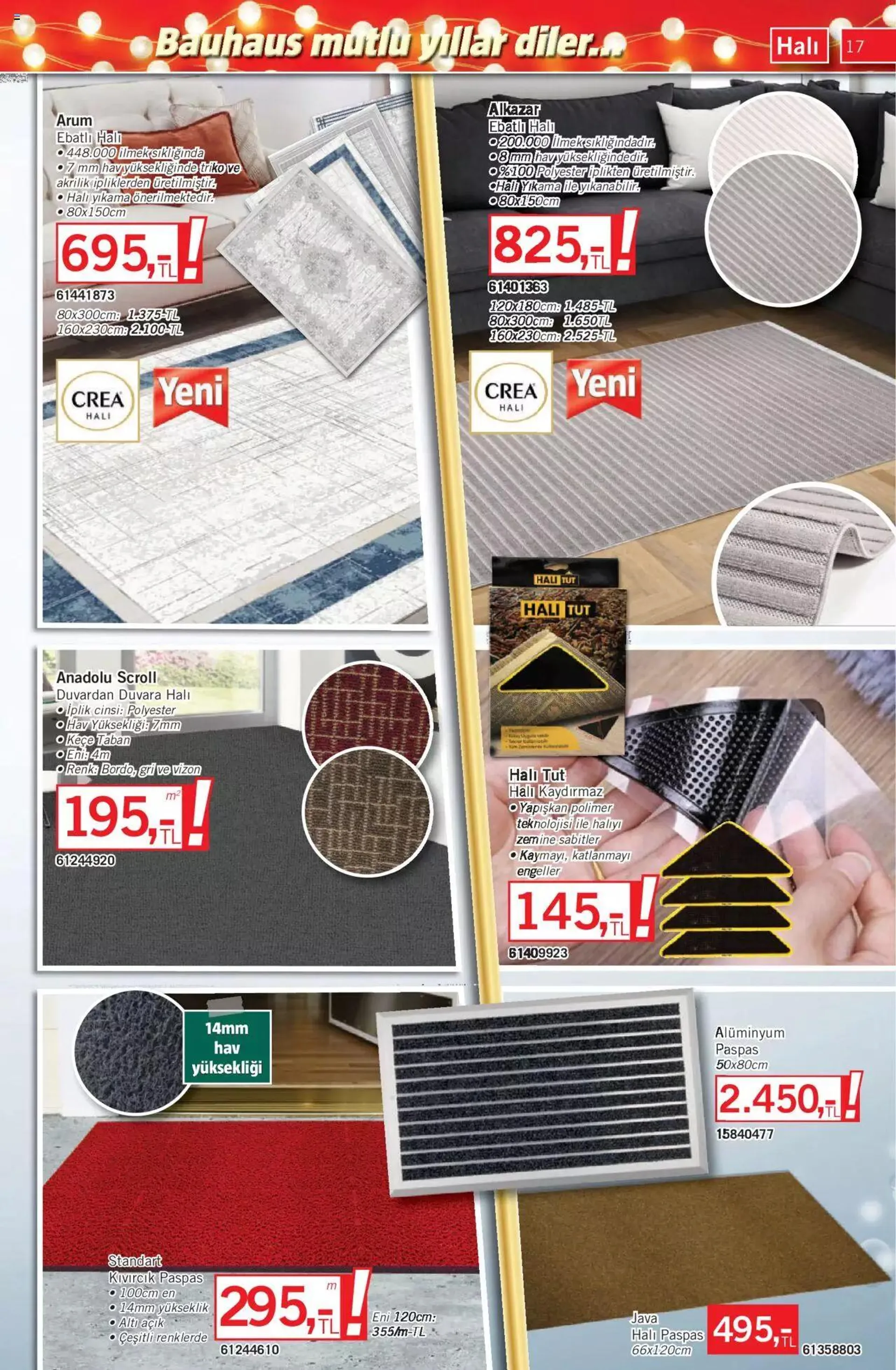 Katalog Bauhaus Katalog 2 Aralık - 5 Ocak 2024 - aktüel Sayfa 17