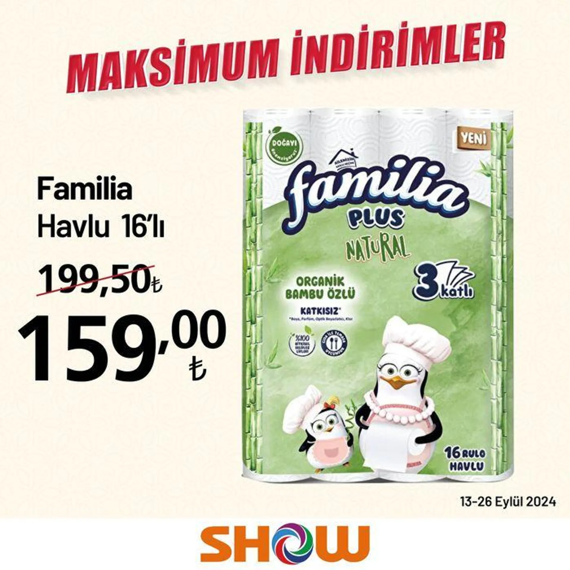 Katalog MAKSIMUM iNDiRiMLER 18 Eylül - 2 Ekim 2024 - aktüel Sayfa 2